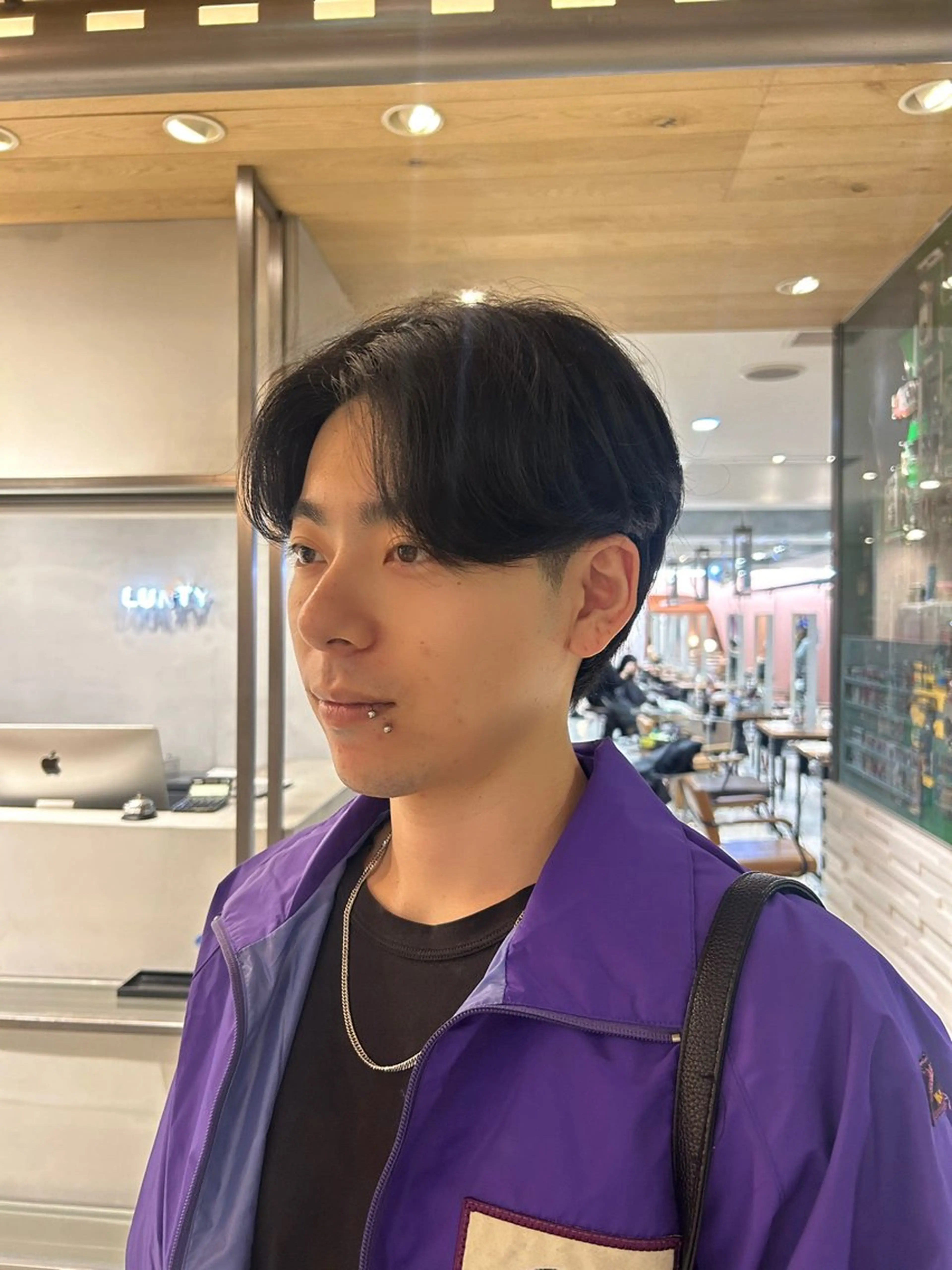 メンズ カット パーマ men’s salon SAN所属・🤍メンズ韓国ヘア HARUNA🖤のヘアスタイル