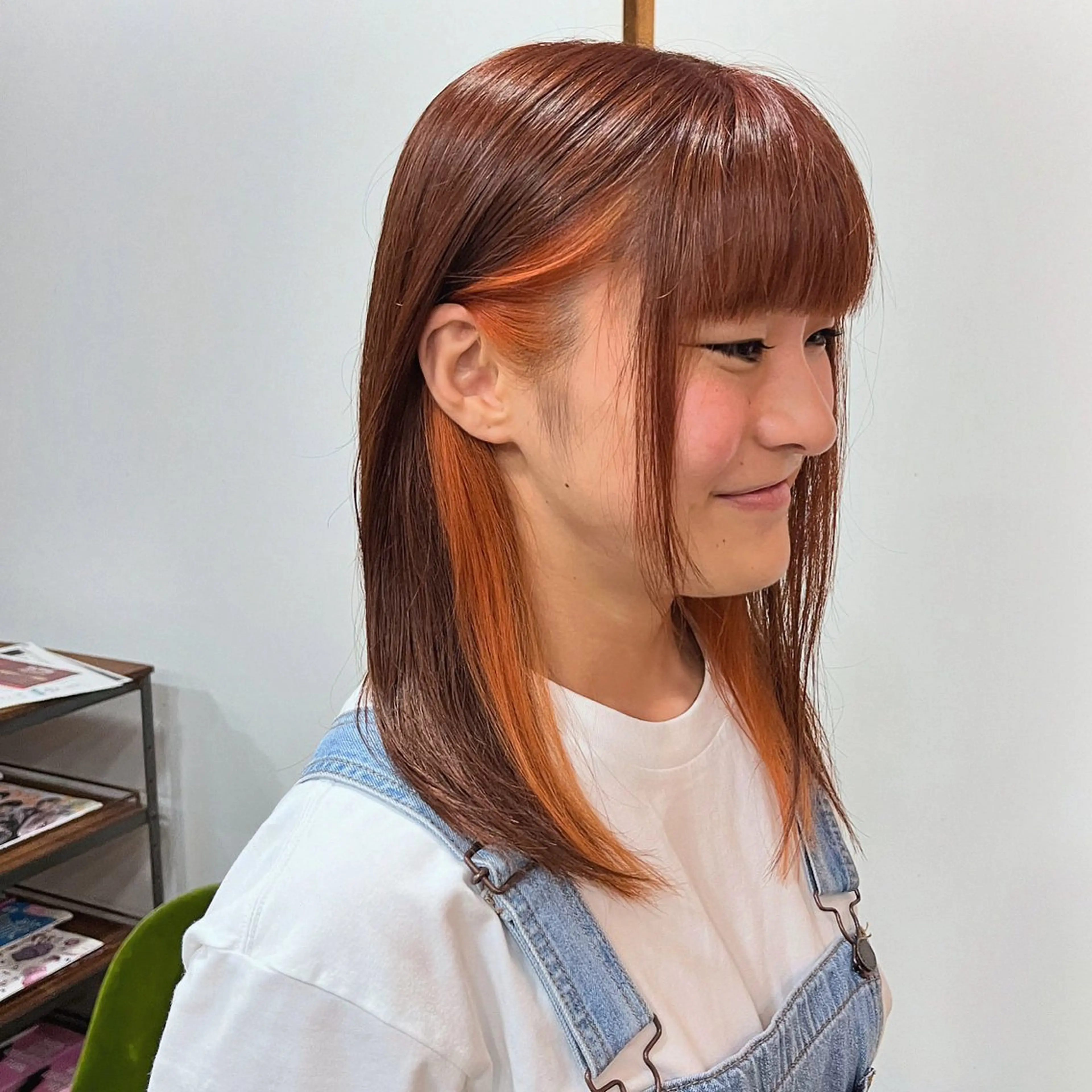 カラー JUNGLEGYM所属・黒田 季穂のヘアスタイル