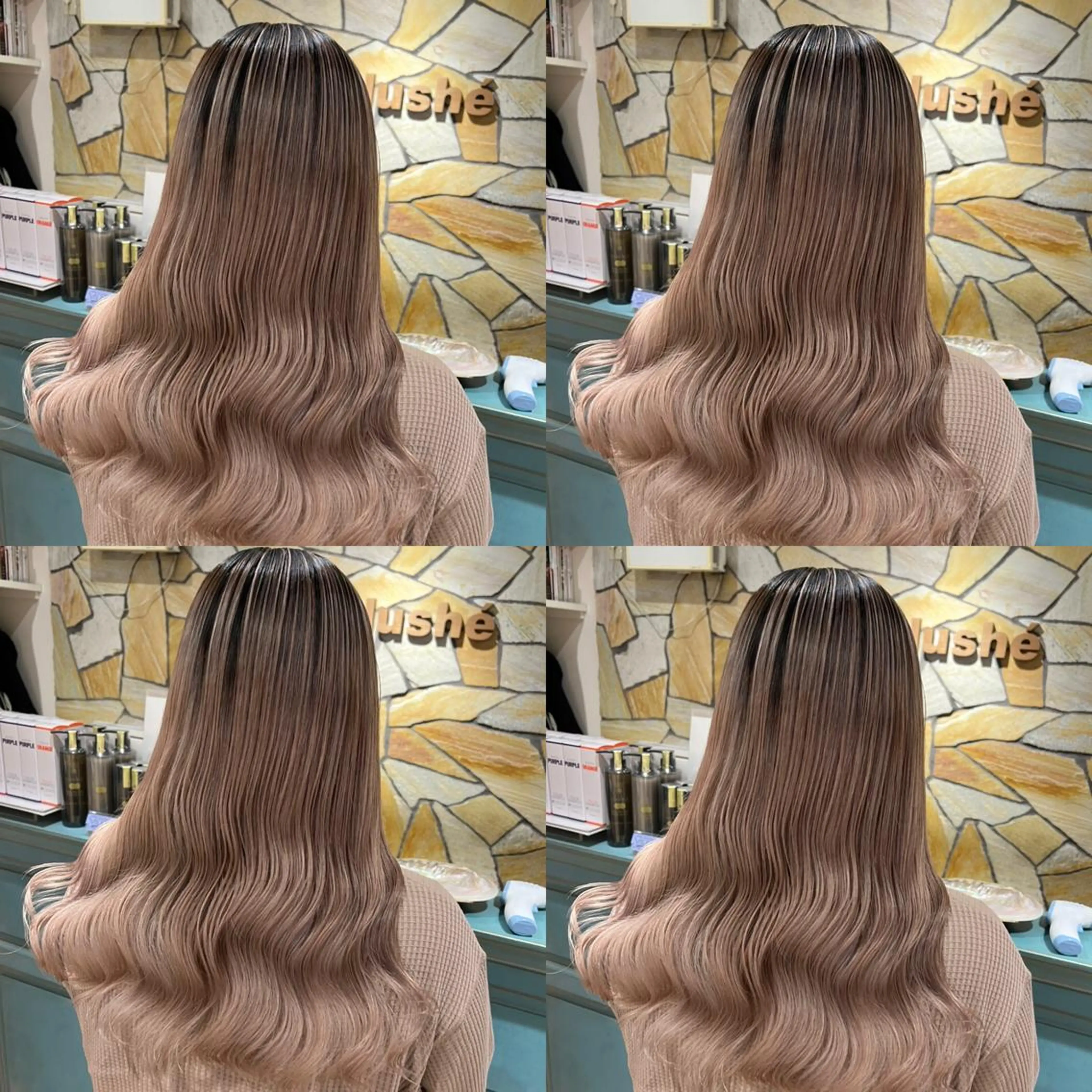 セミロング カラー カット トリートメント レイヤー×髪質改善 マネージャー安藤光司のヘアスタイル