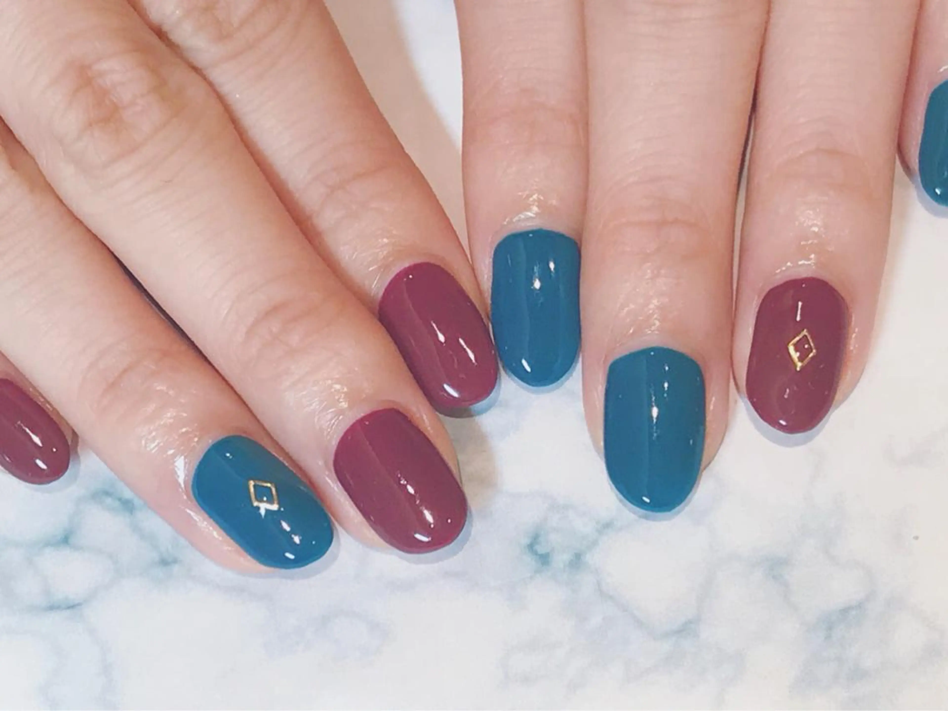 ネイル ハンドネイル LUKE所属・もとまつ さちこのネイルデザイン