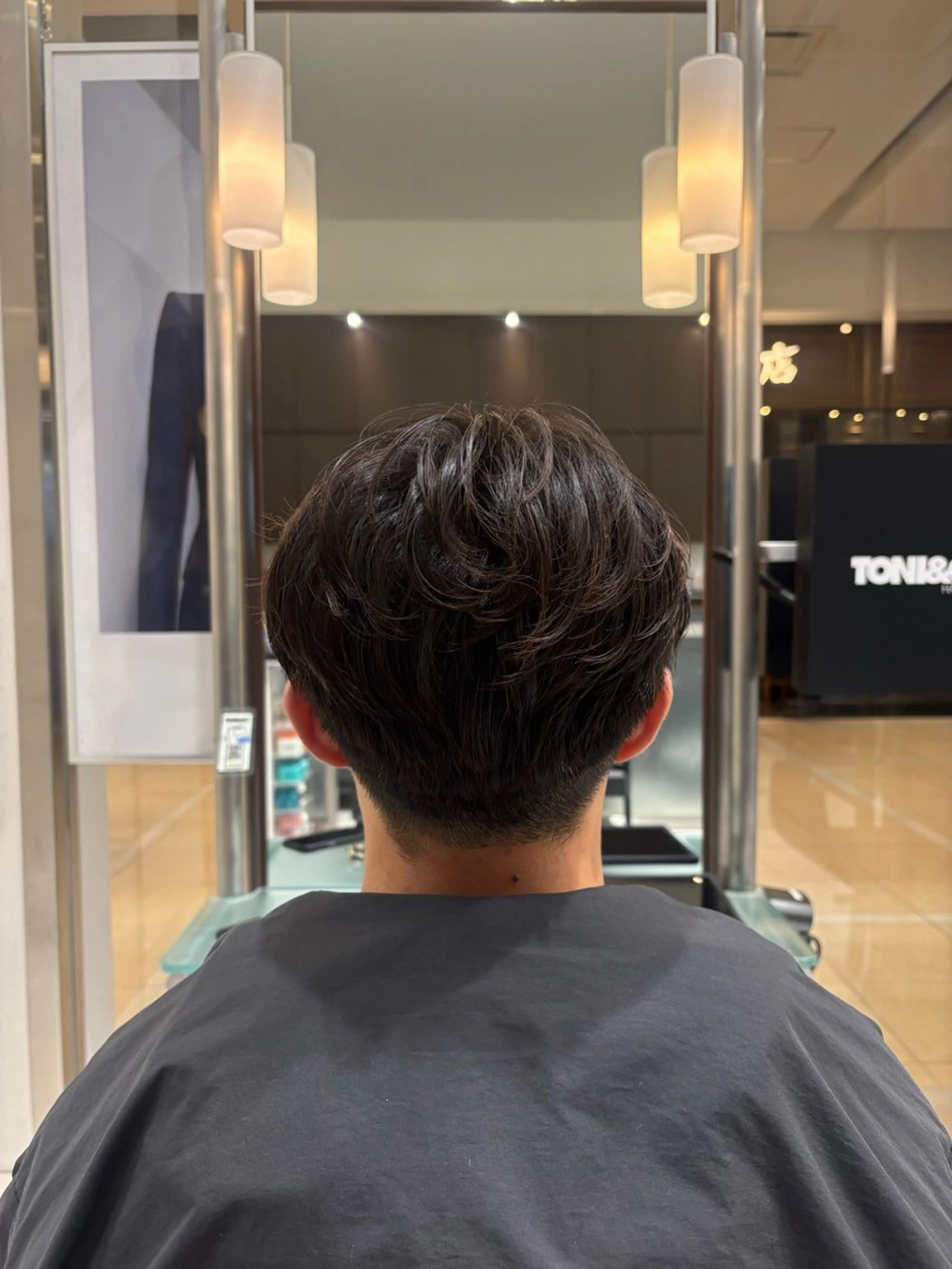 パーマ メンズ マツオ イヨリのヘアスタイル