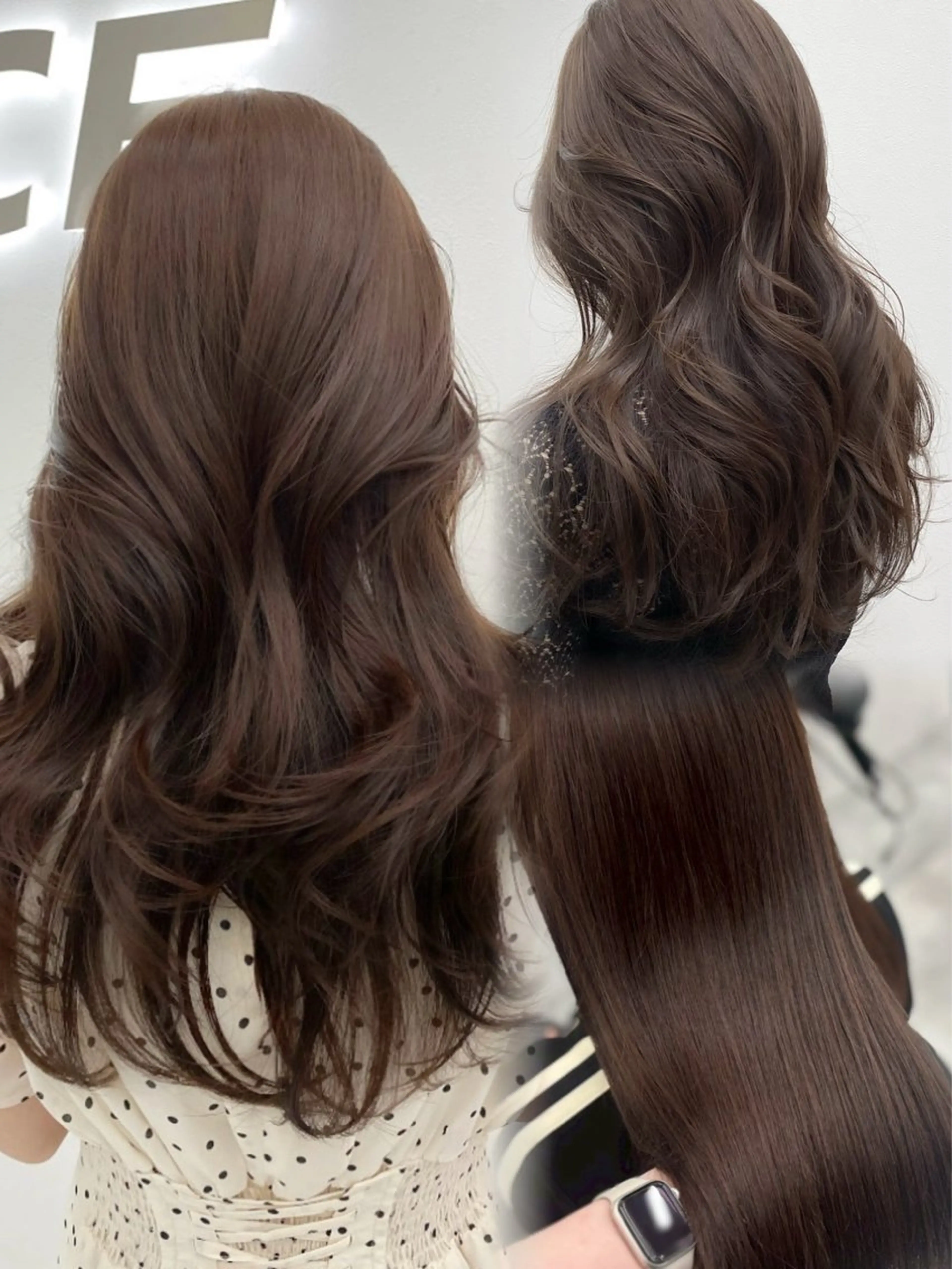 ロング カラー ヘアカラー 上品モテヘア🩶 karen🩶のヘアスタイル