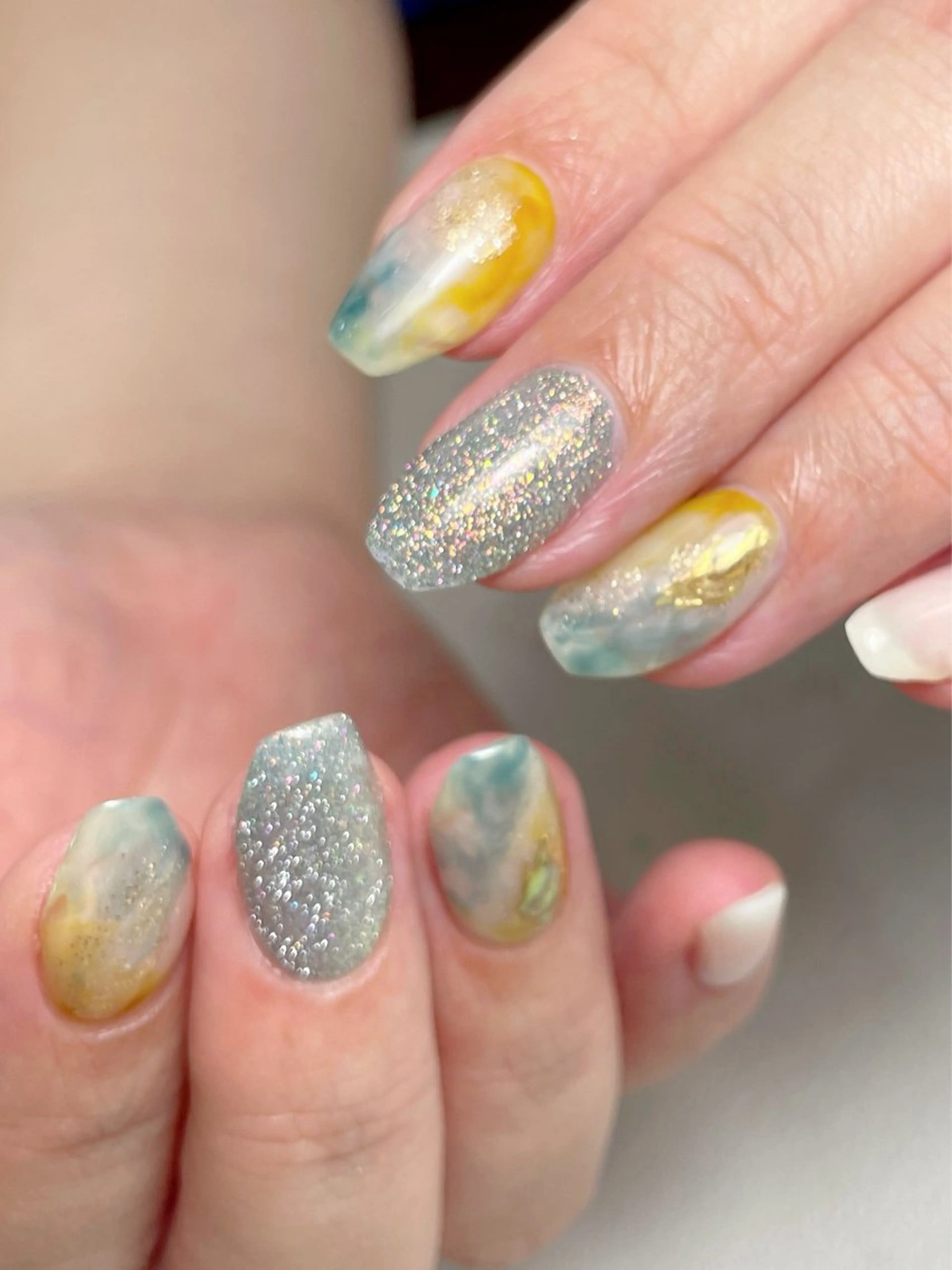 ネイル フラッシュネイル ビオトープ銀座 1級ﾈｲﾘｽﾄ 佐藤のネイルデザイン