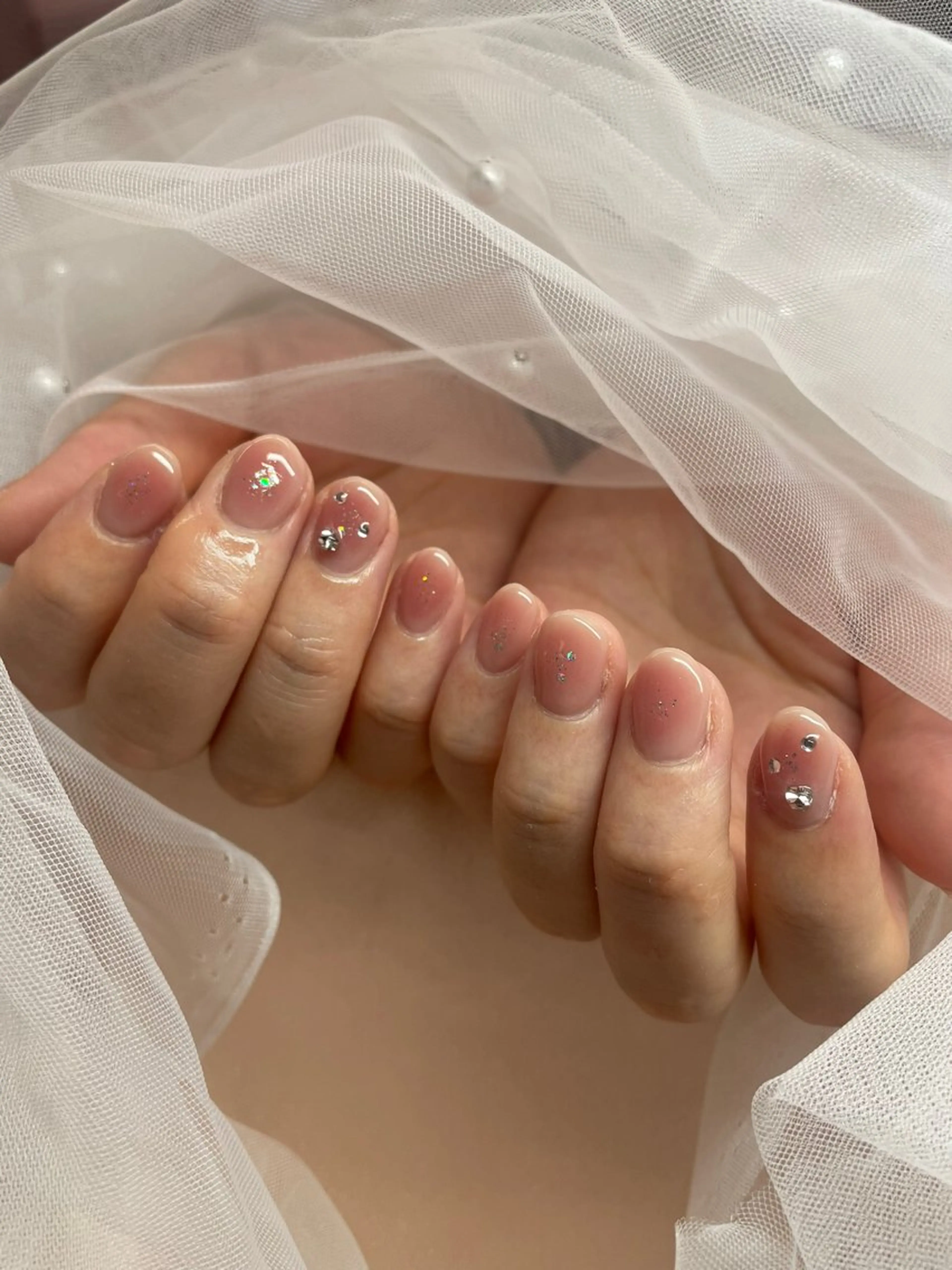 ネイル チークネイル Pawtique Yunaのネイルデザイン