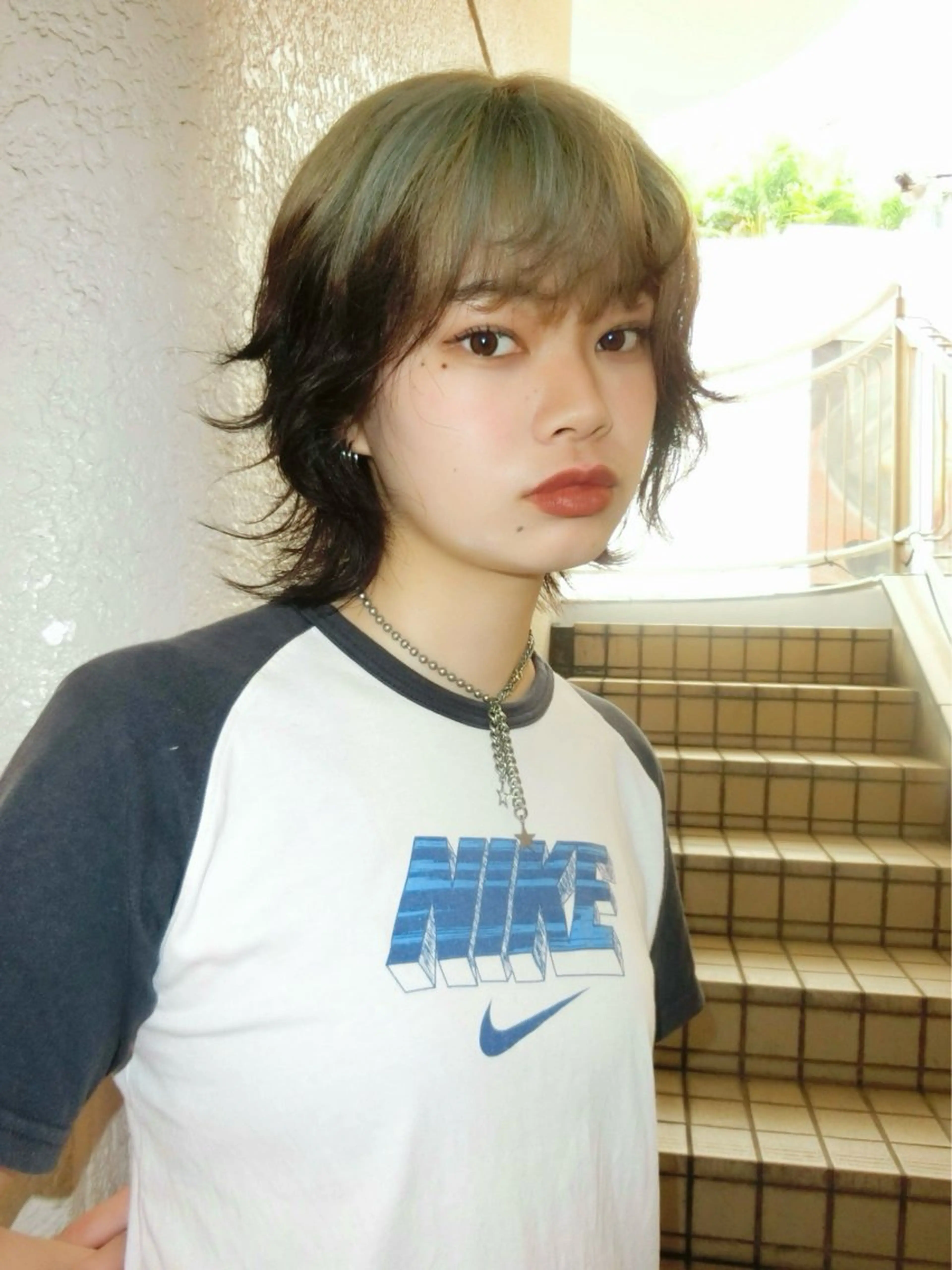 ショート カラー ヘアアレンジ ハッシュカット/ MAYAのヘアスタイル