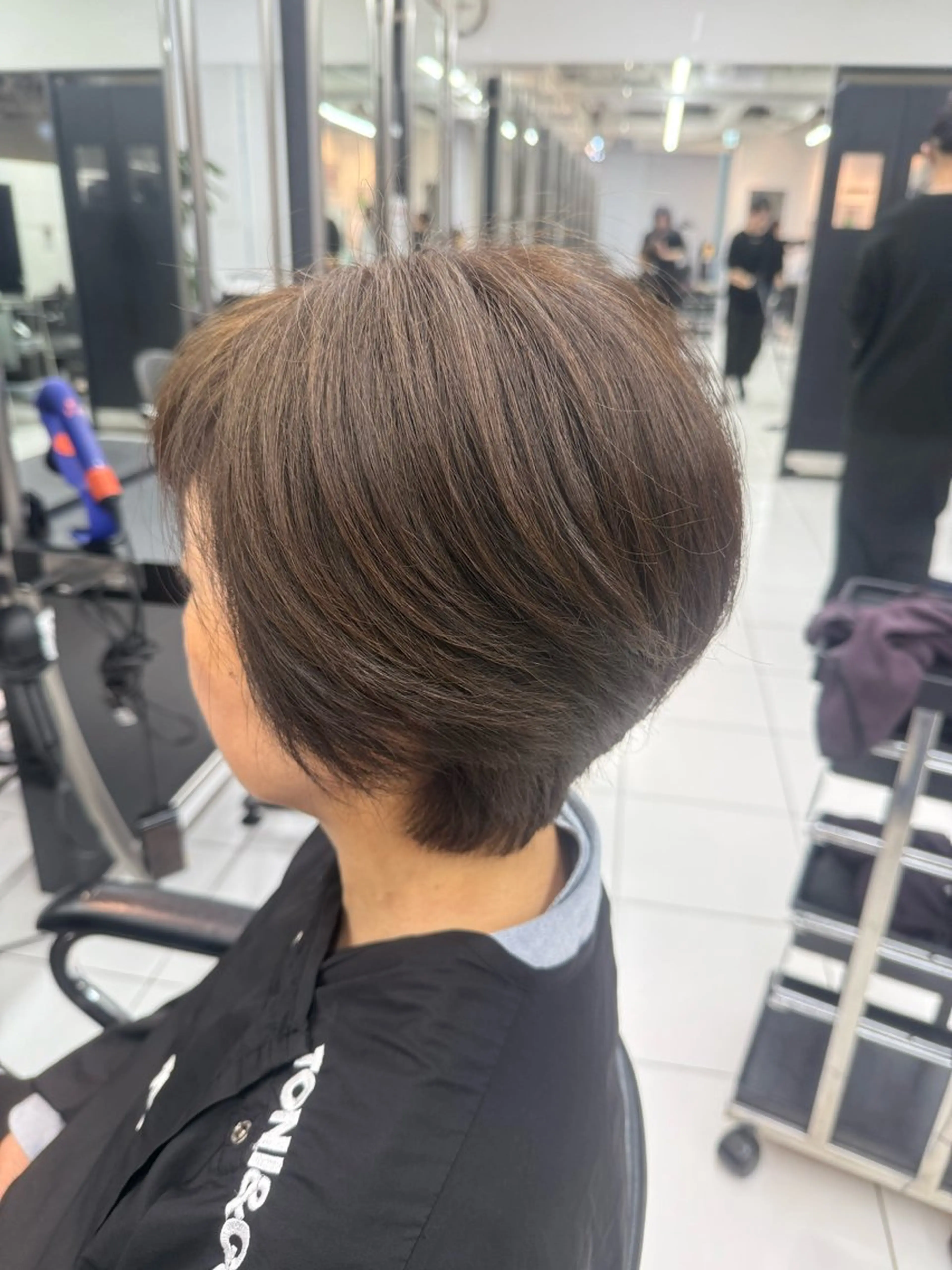 ショート ショートヘア トリートメント ユヅキ ハイライトモデル募集のヘアスタイル