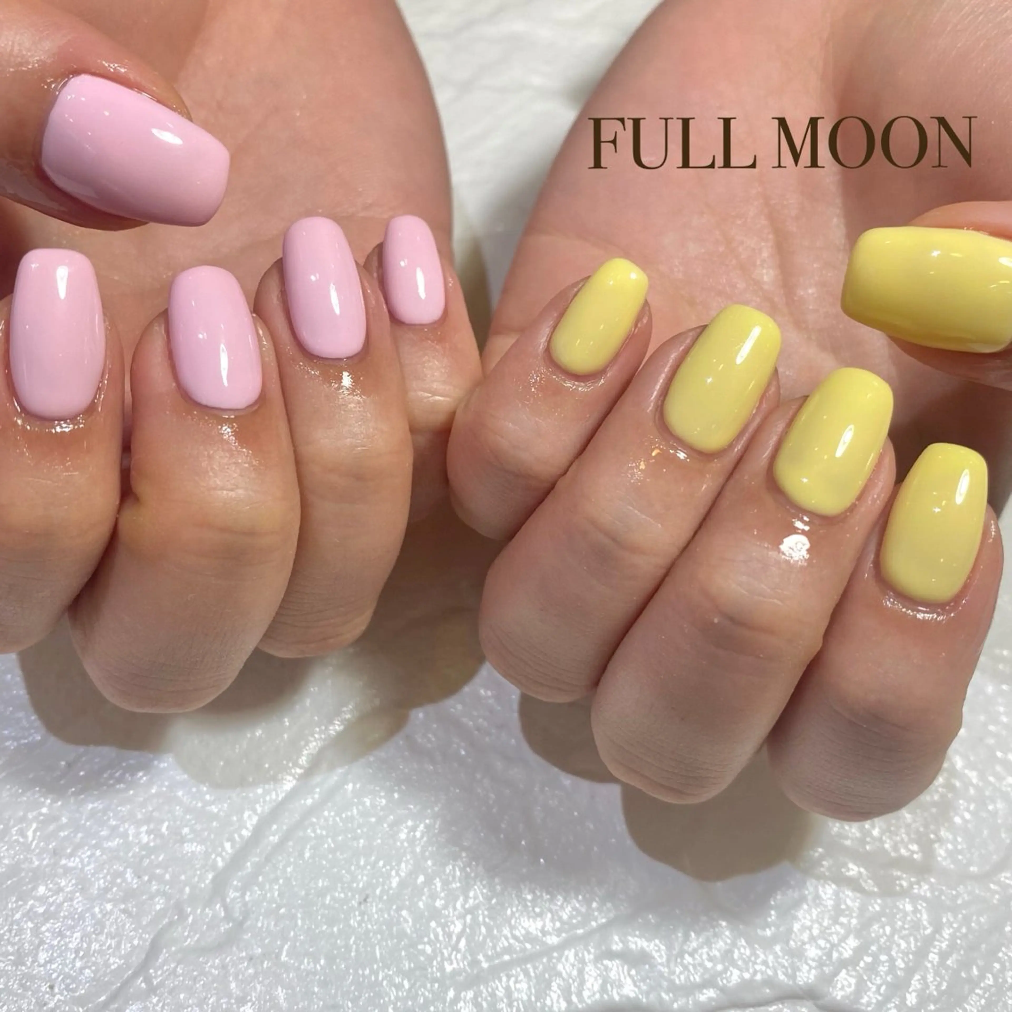 ネイル ハンドネイル FULL MOONのネイルデザイン