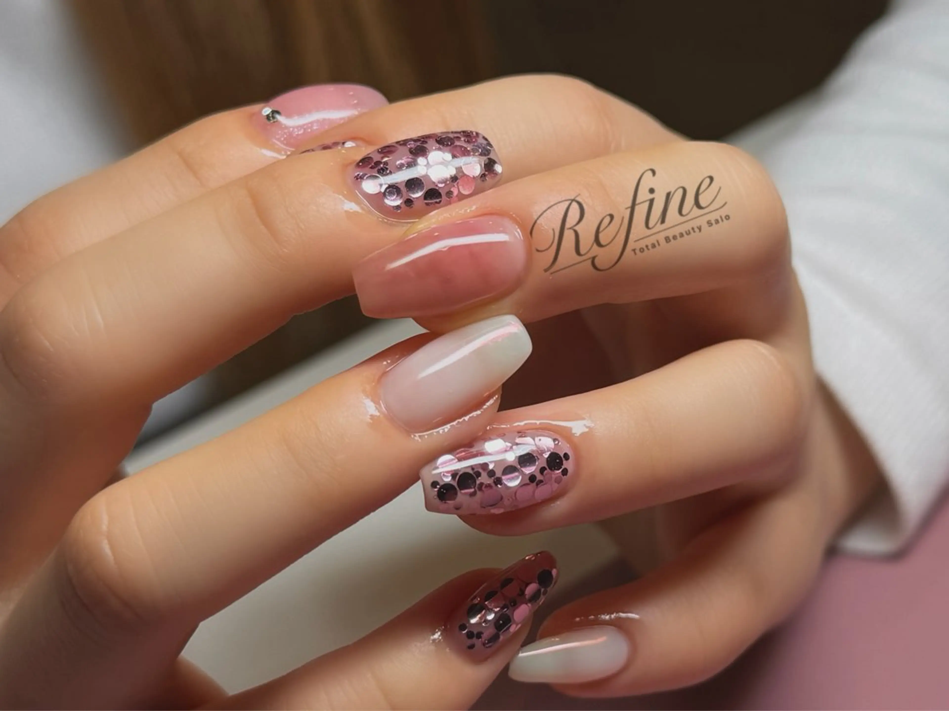 【オフ+ケア込】持ち込み10本アート 150分の写真