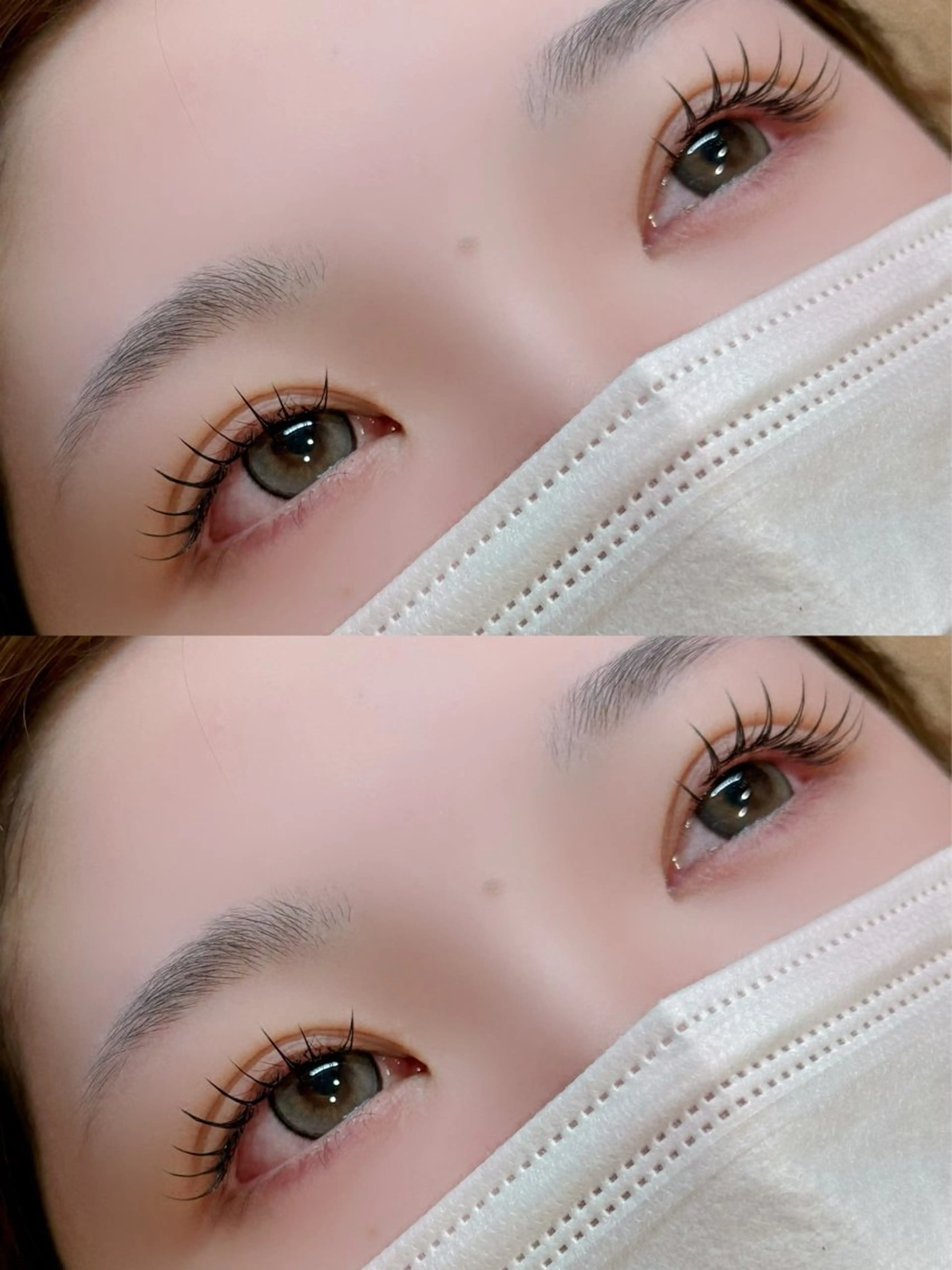 【オフあり付足し不可】フラットラッシュ エクステ 100​〜​120本(所要時間約90分)の写真