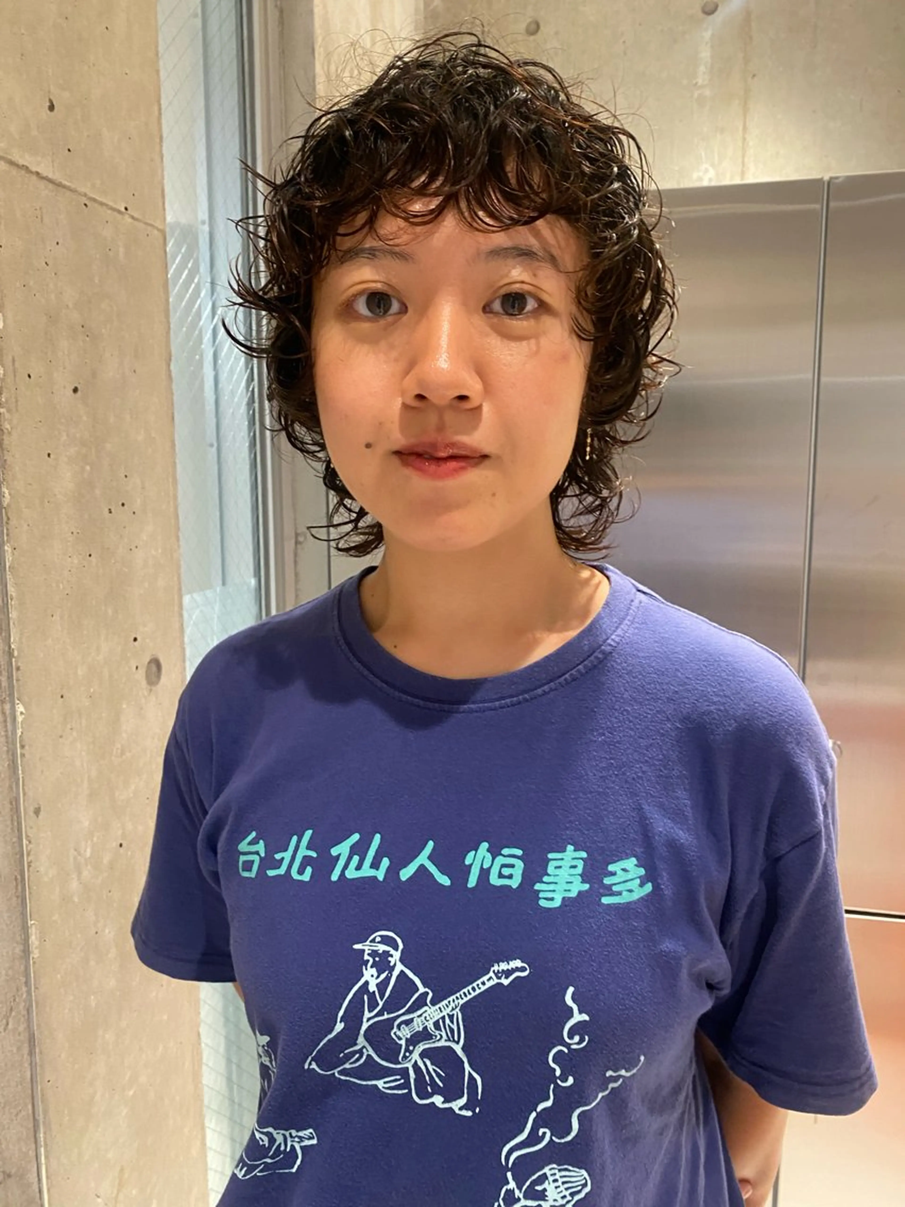 ショート カット パーマ ウツワ所属・高円寺/loca/ 田中南帆のヘアスタイル