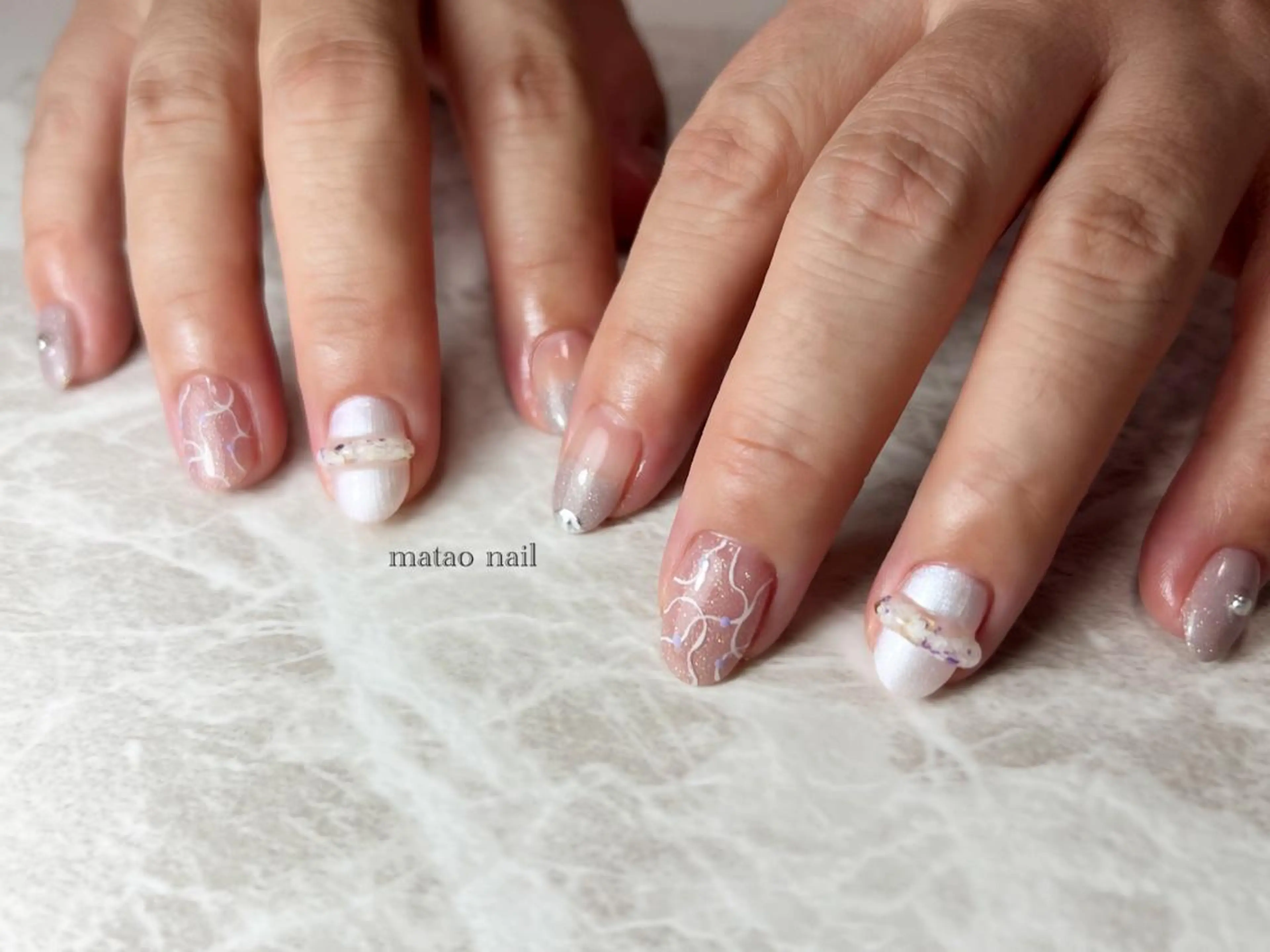 ネイル ハンドネイル フットネイル matao nailのネイルデザイン