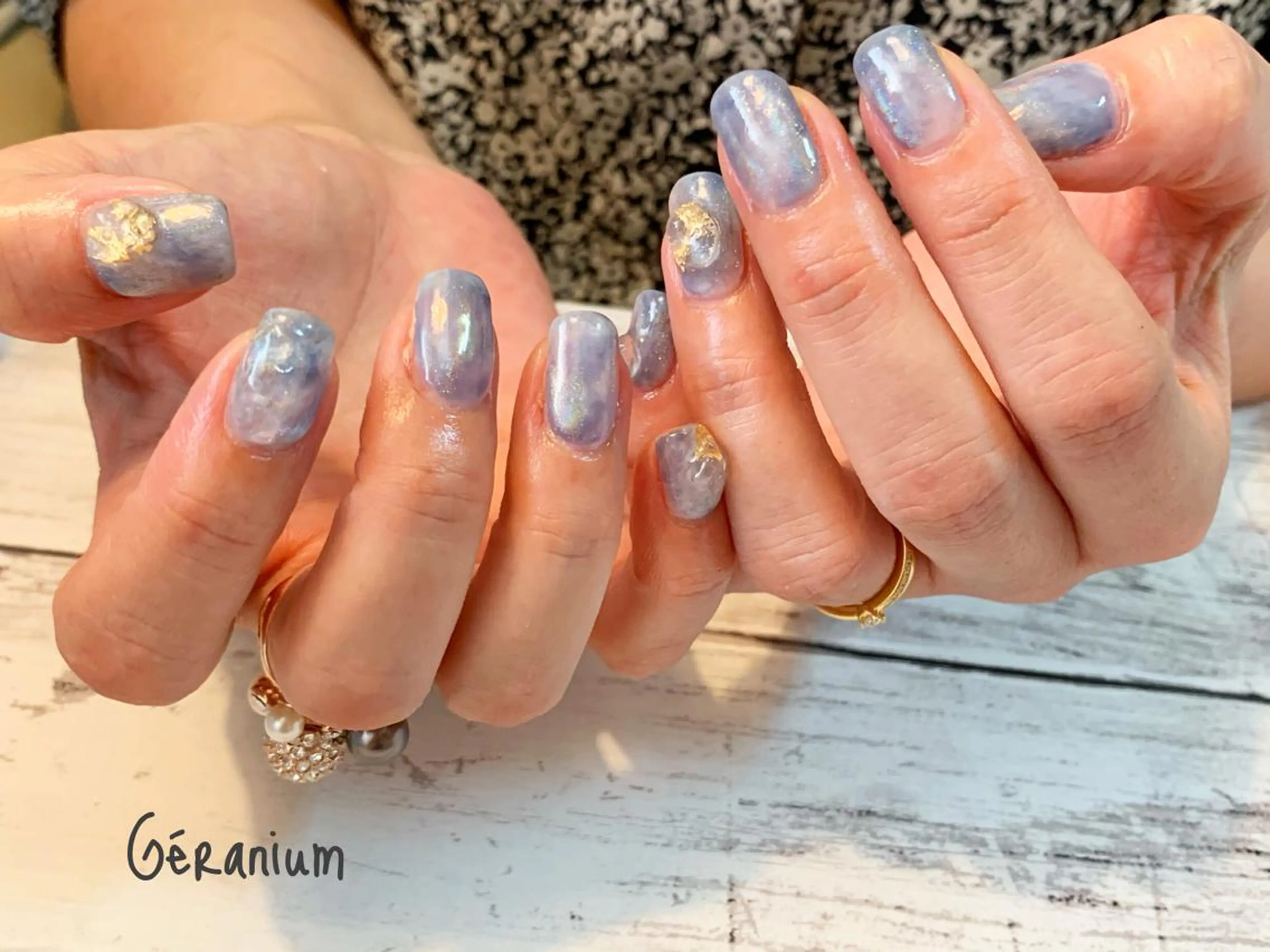 ネイル ハンドネイル フットネイル GéRanium Harukaのネイルデザイン