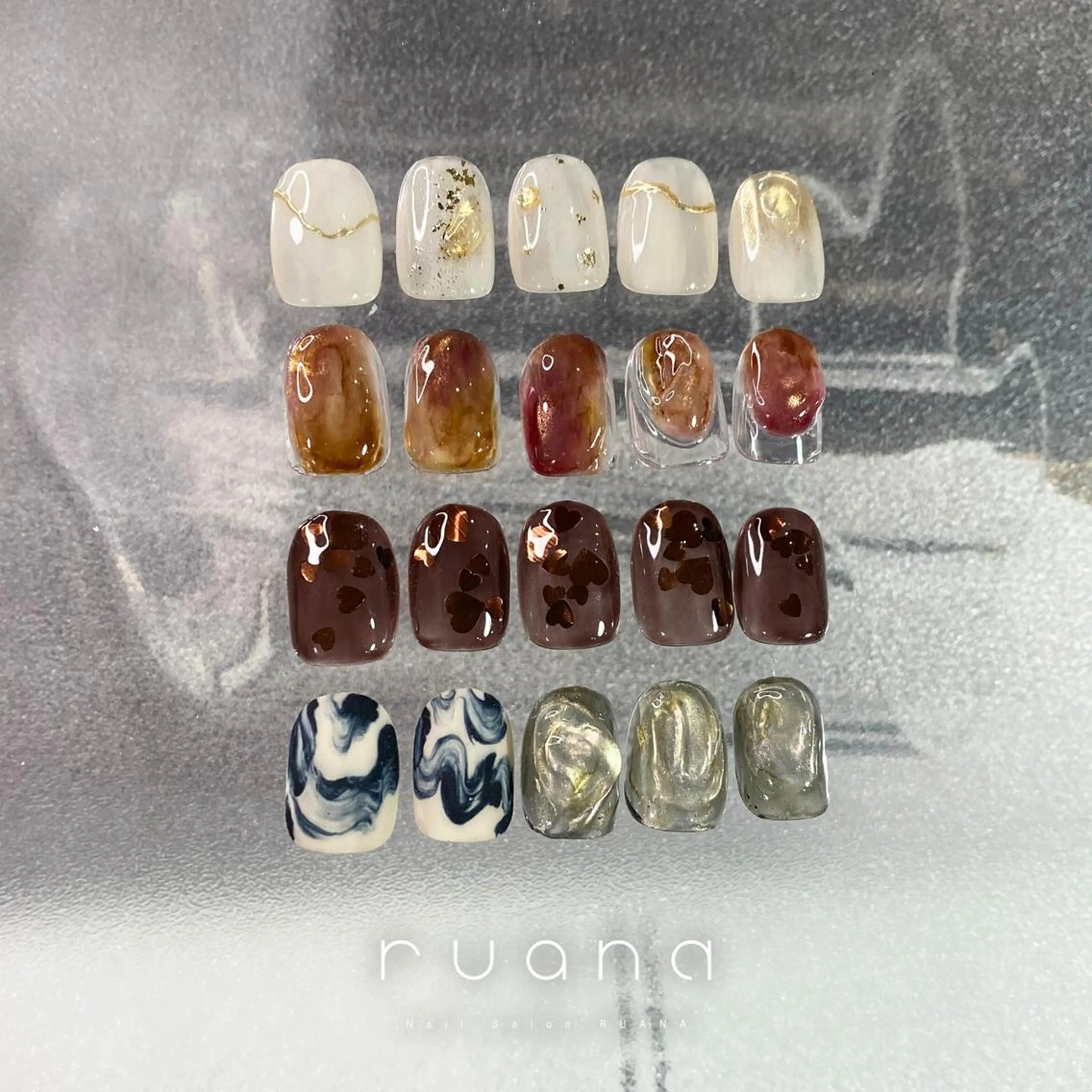 ネイル ハンドネイル 阿武 美海のネイルデザイン