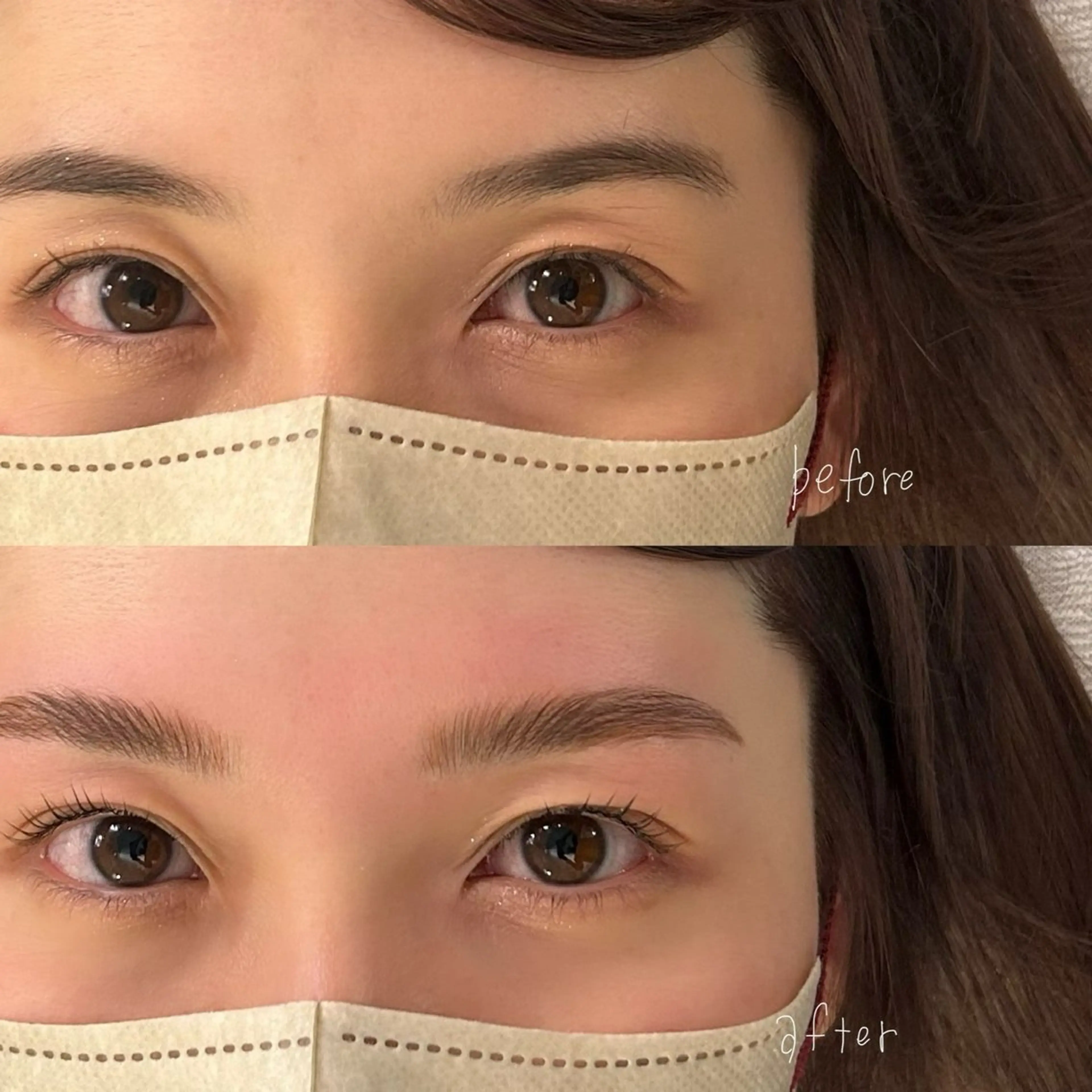 アイブロウ ハリウッドブロウリフト GO TODAY SHAiRE SALON Vellmie店所属・吉祥寺kasumi 🌛eye/browのマツエク・マツパデザイン