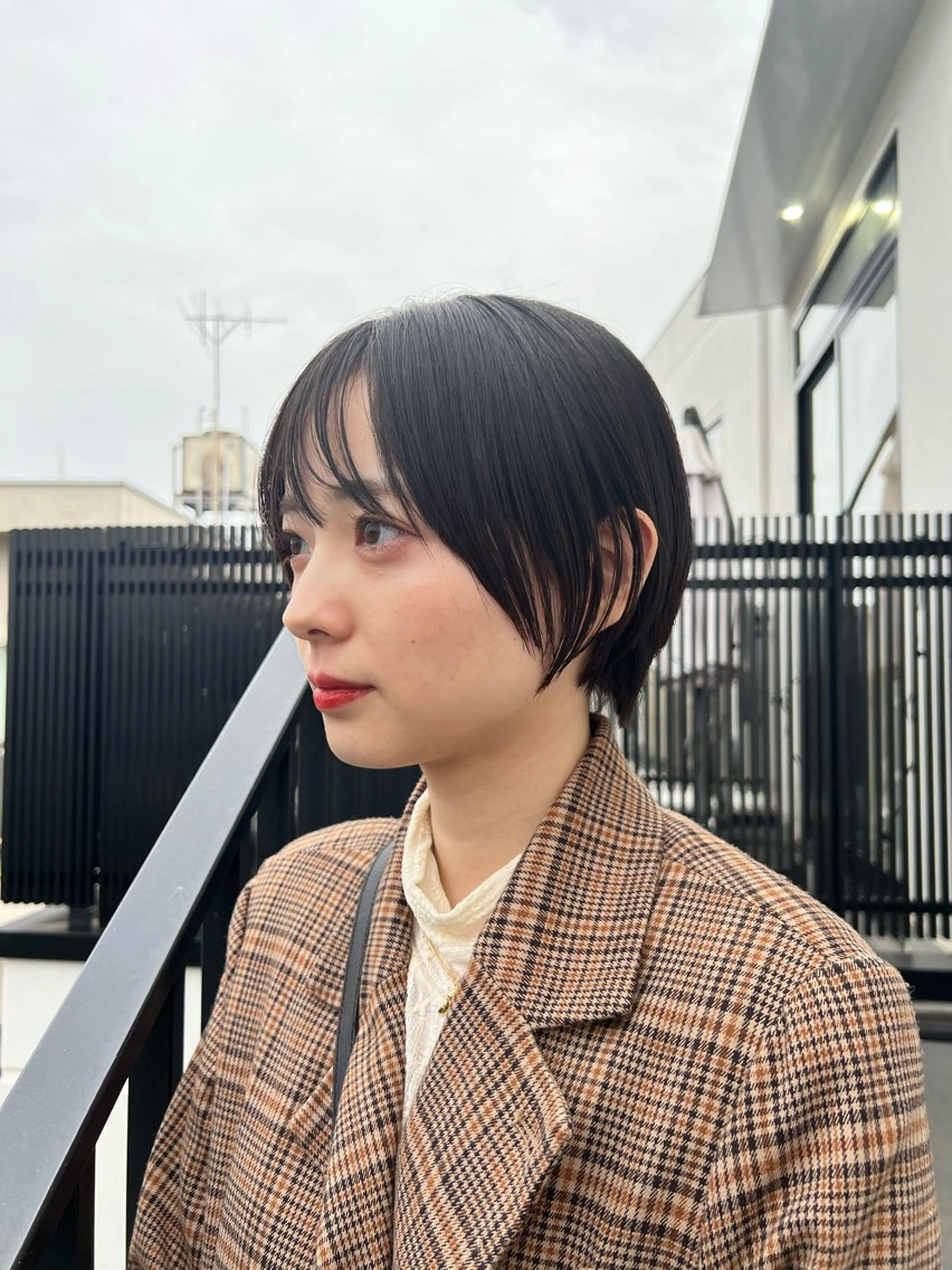 ショート 縮毛矯正 縮毛矯正 トリートメント loka所属・山本 晶大のヘアスタイル