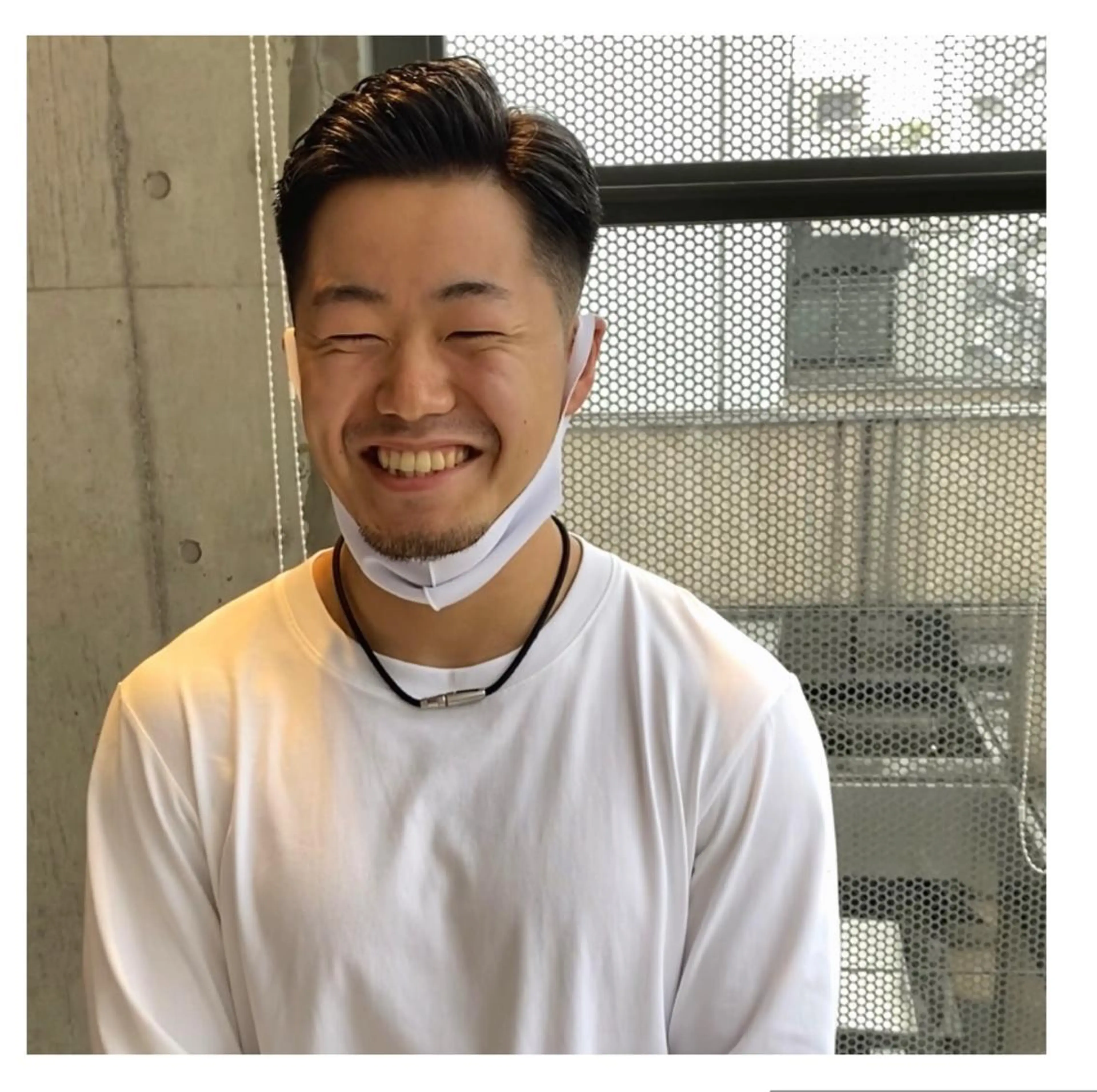 メンズ フェードカット 刈り上げ YinYang所属・川﨑 章弘のヘアスタイル