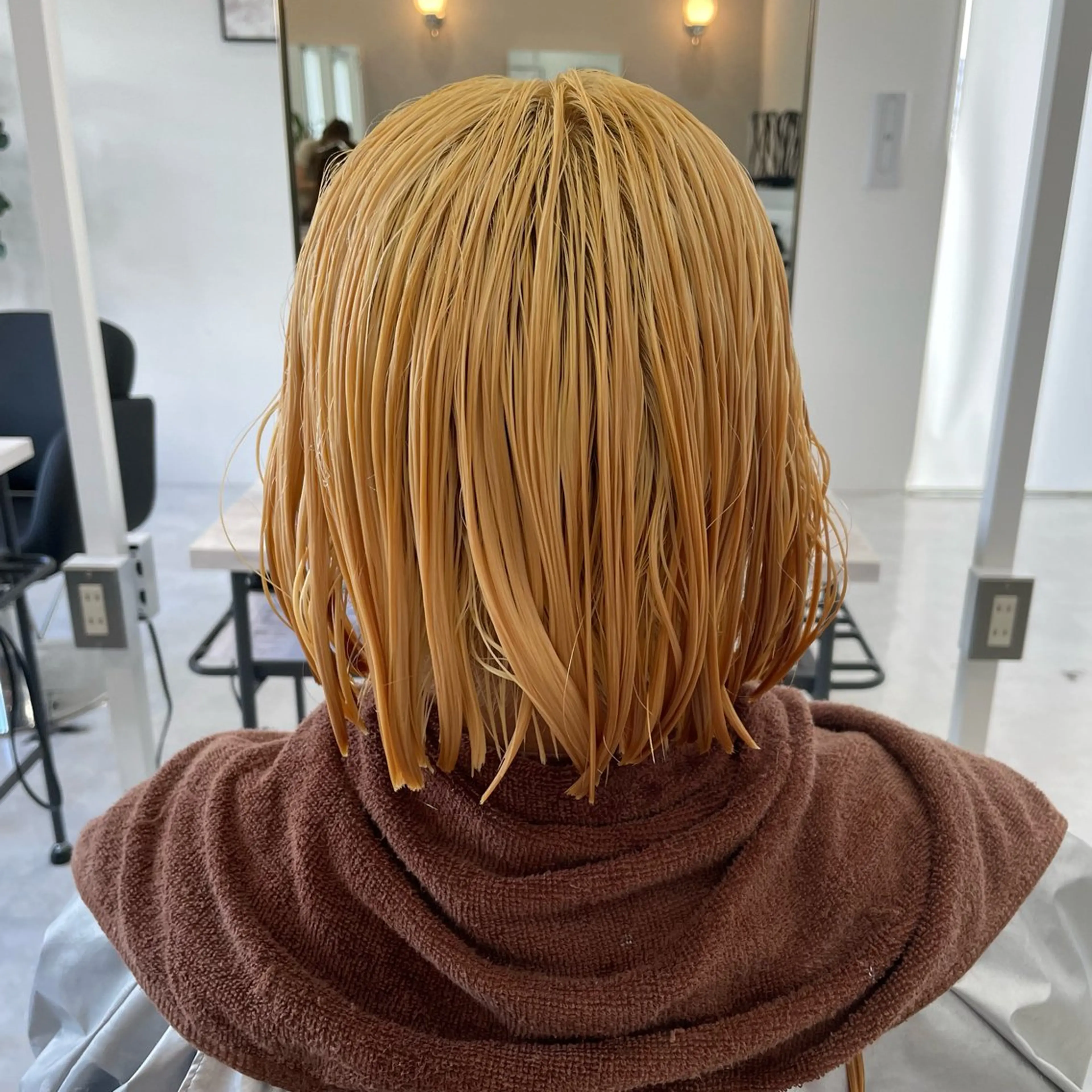 ミディアム BLEACHI桜田店所属・BLEACHI桜田店 西澤元気のヘアスタイル