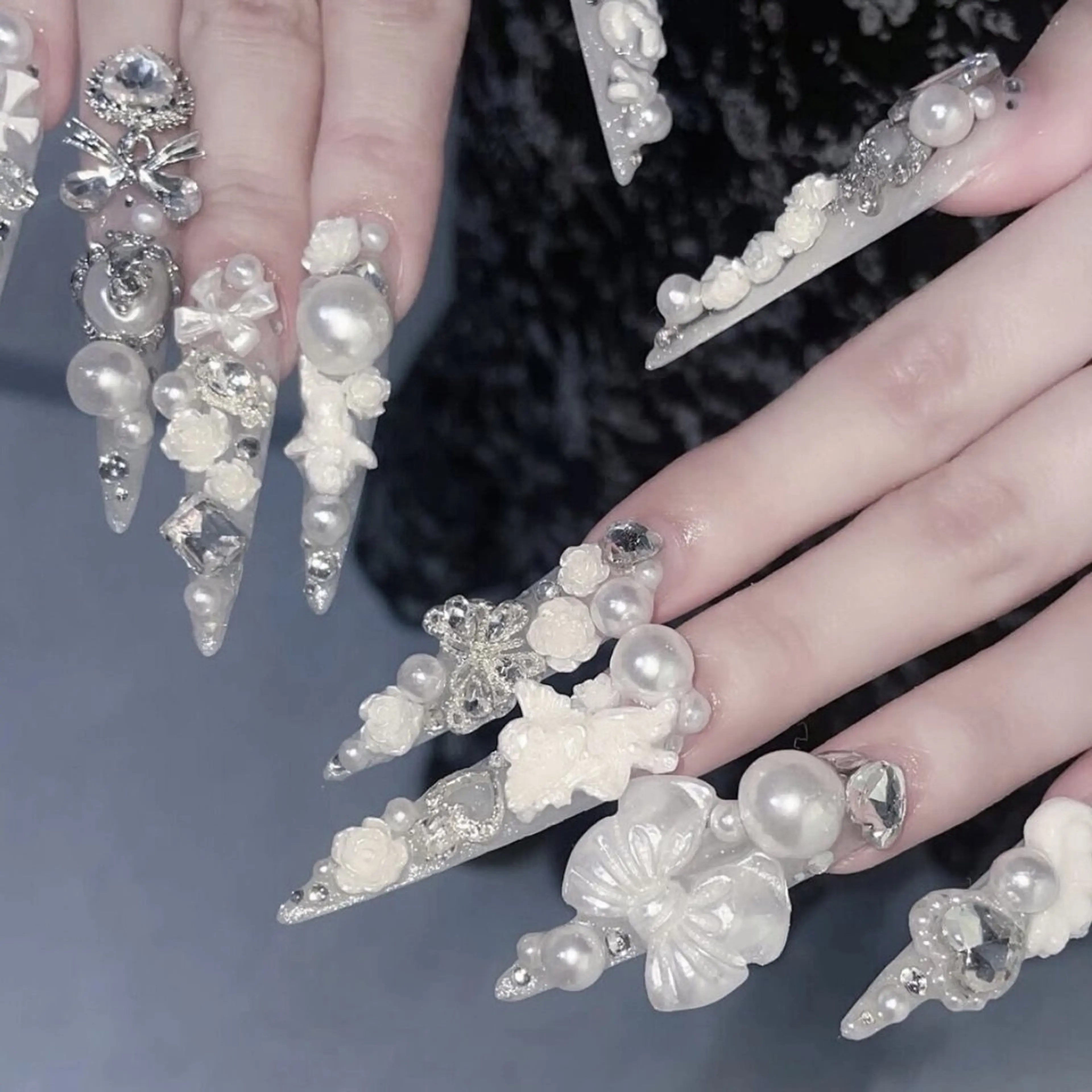 ネイル 【パラジェル・フィルイン】 T&BNAIL STUDIO所属・り オのネイルデザイン