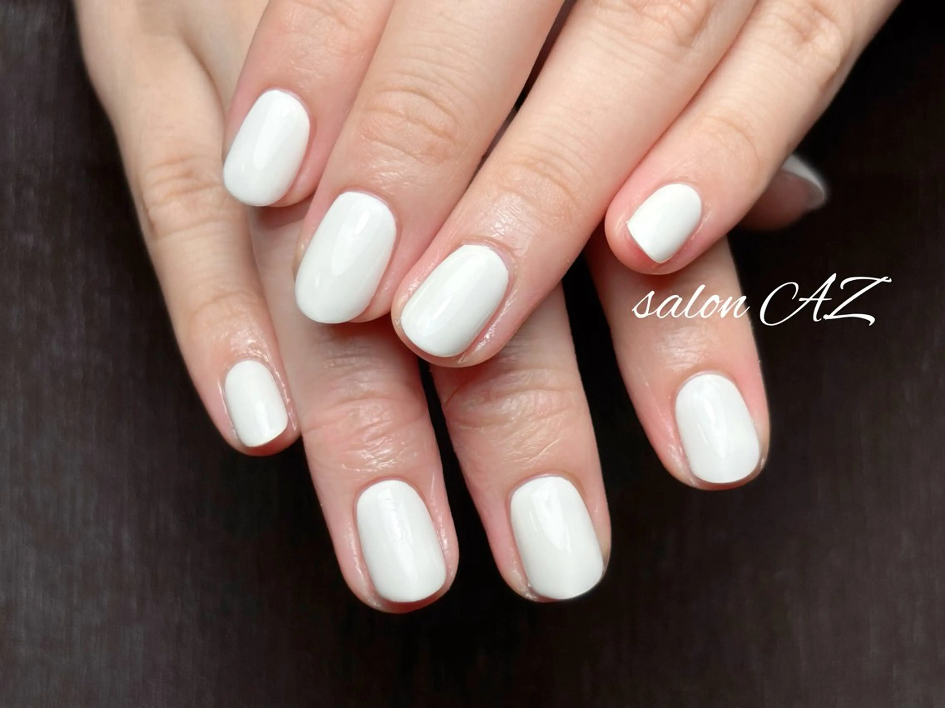ネイル アートネイル 長さ出し フットネイル フレンチネイル ジェルネイル ハンドネイル salon AZのネイルデザイン