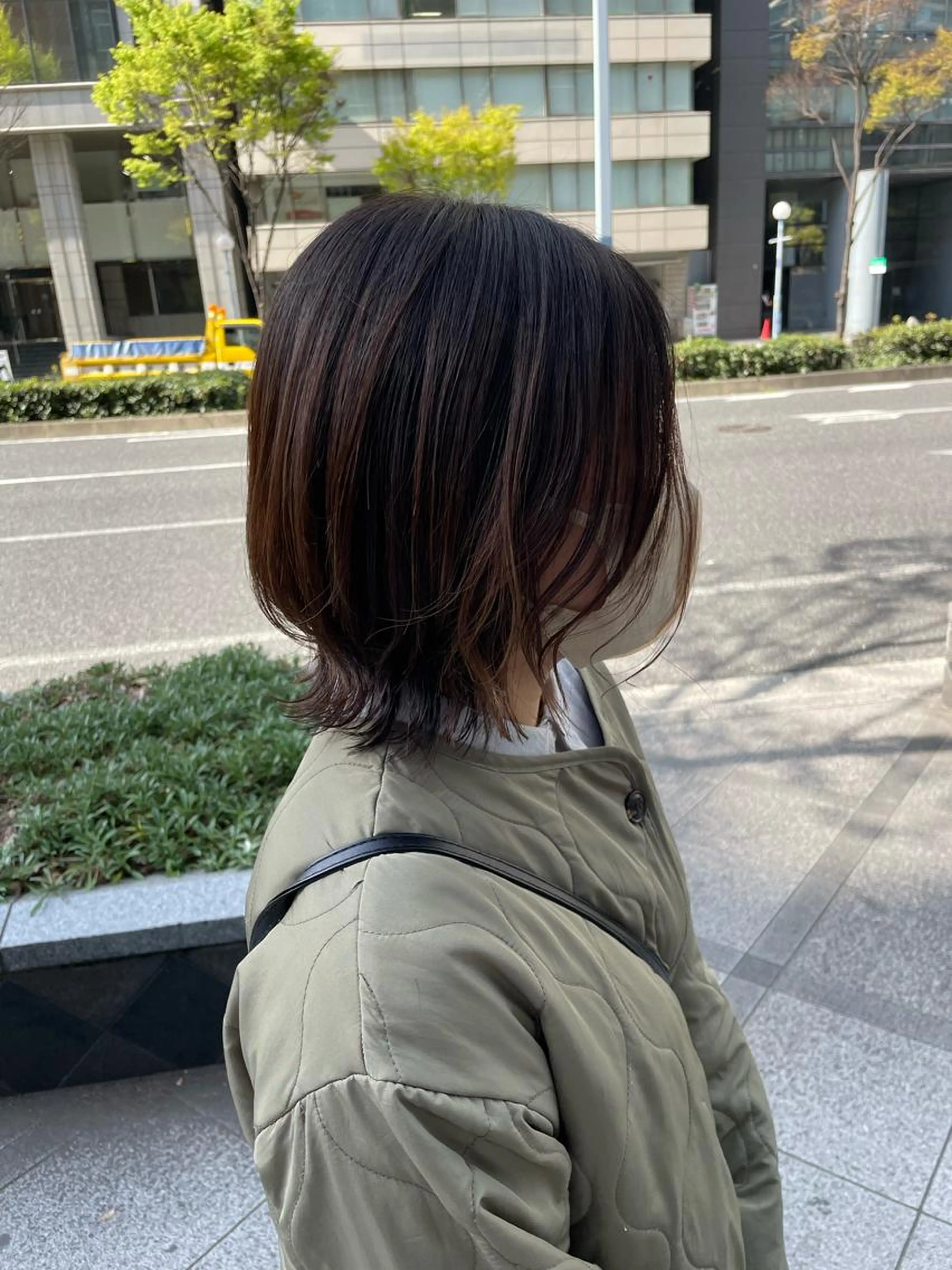 ボブカットモデルの写真