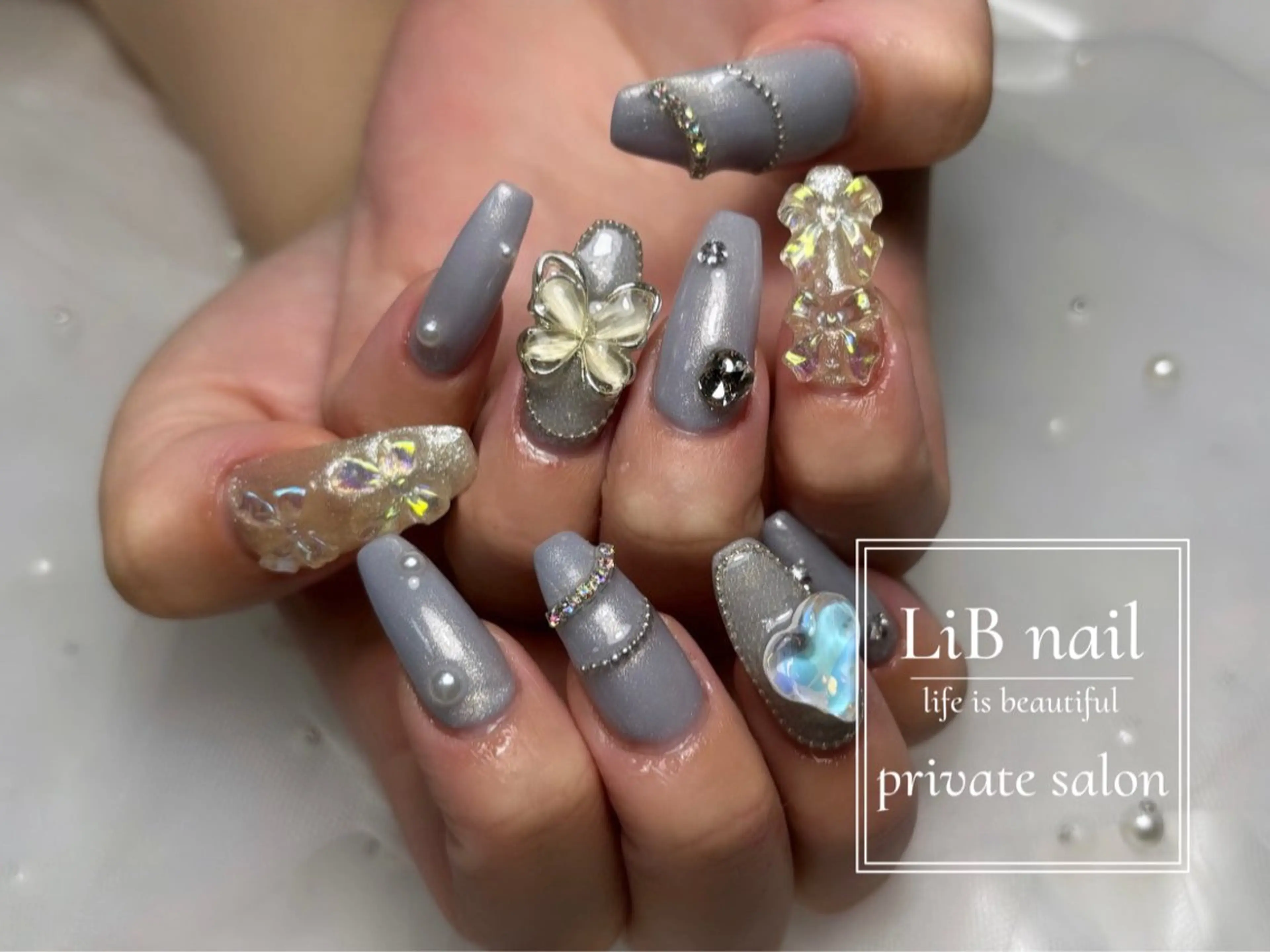 ネイル ハンドネイル LiB nailのネイルデザイン