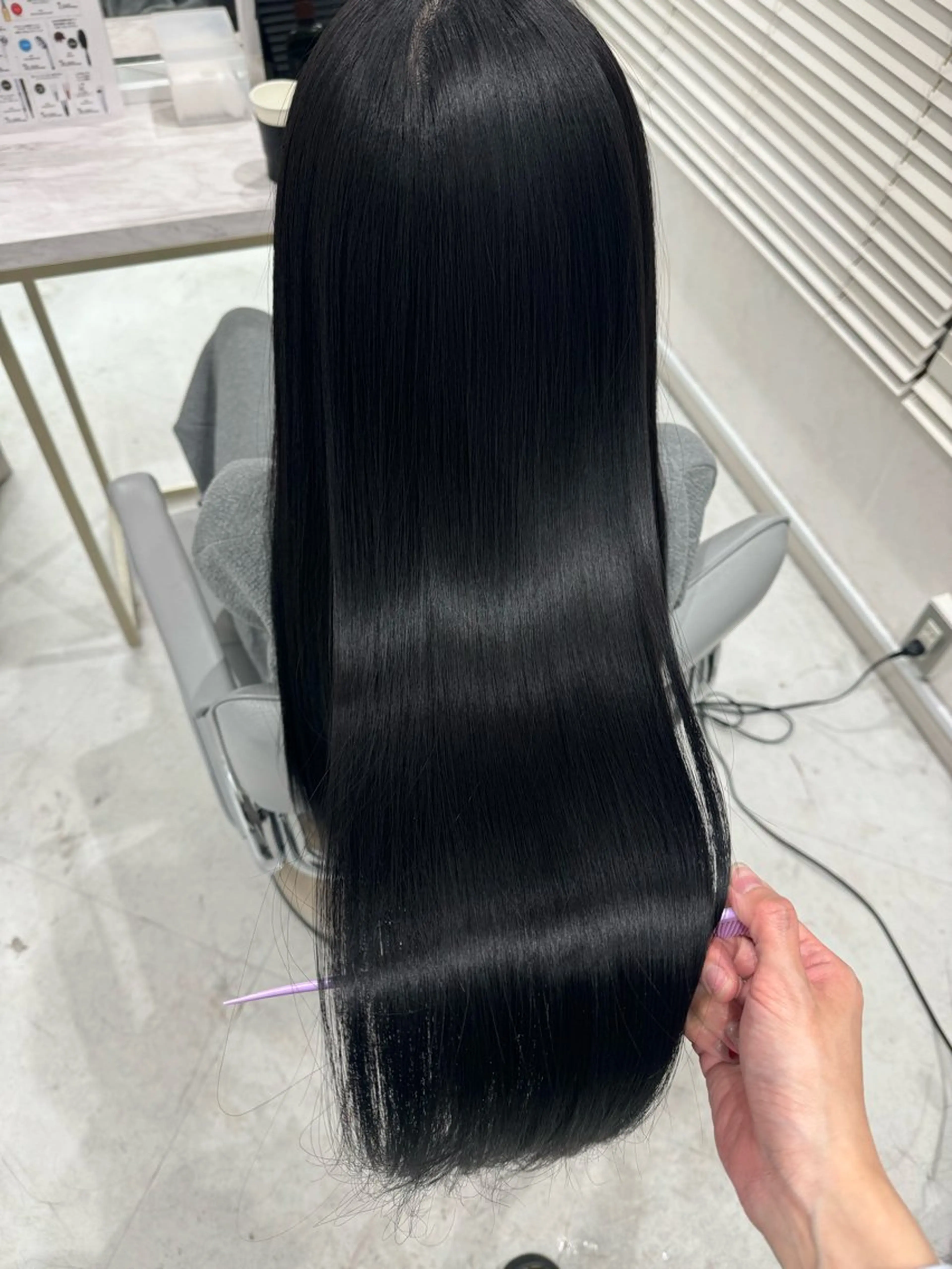 ロング トリートメント エクステ ヘッドスパ 韓国/アイドルヘア 🎀みづきのヘアスタイル