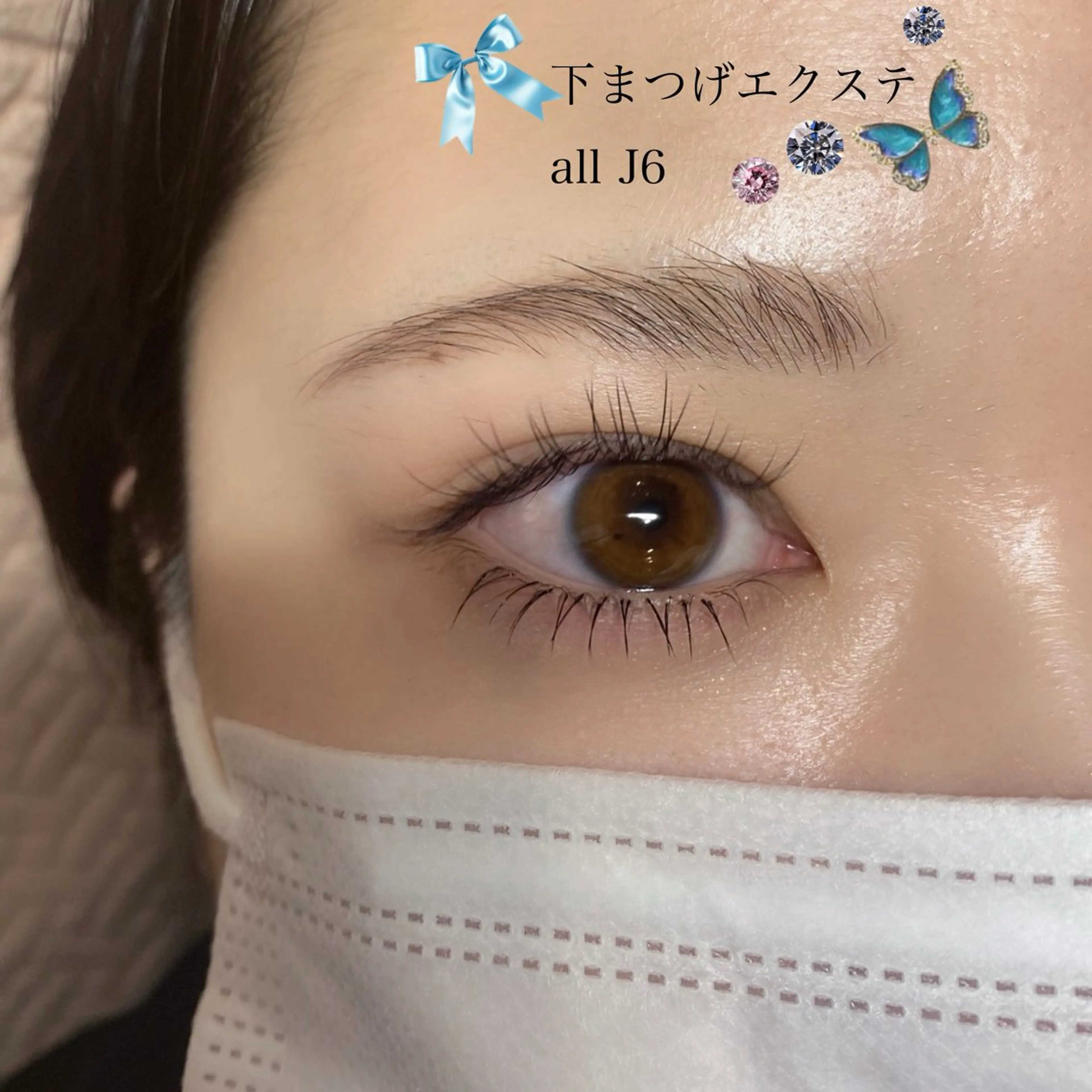 マツエク・マツパ Veil chihiroのマツエク・マツパデザイン