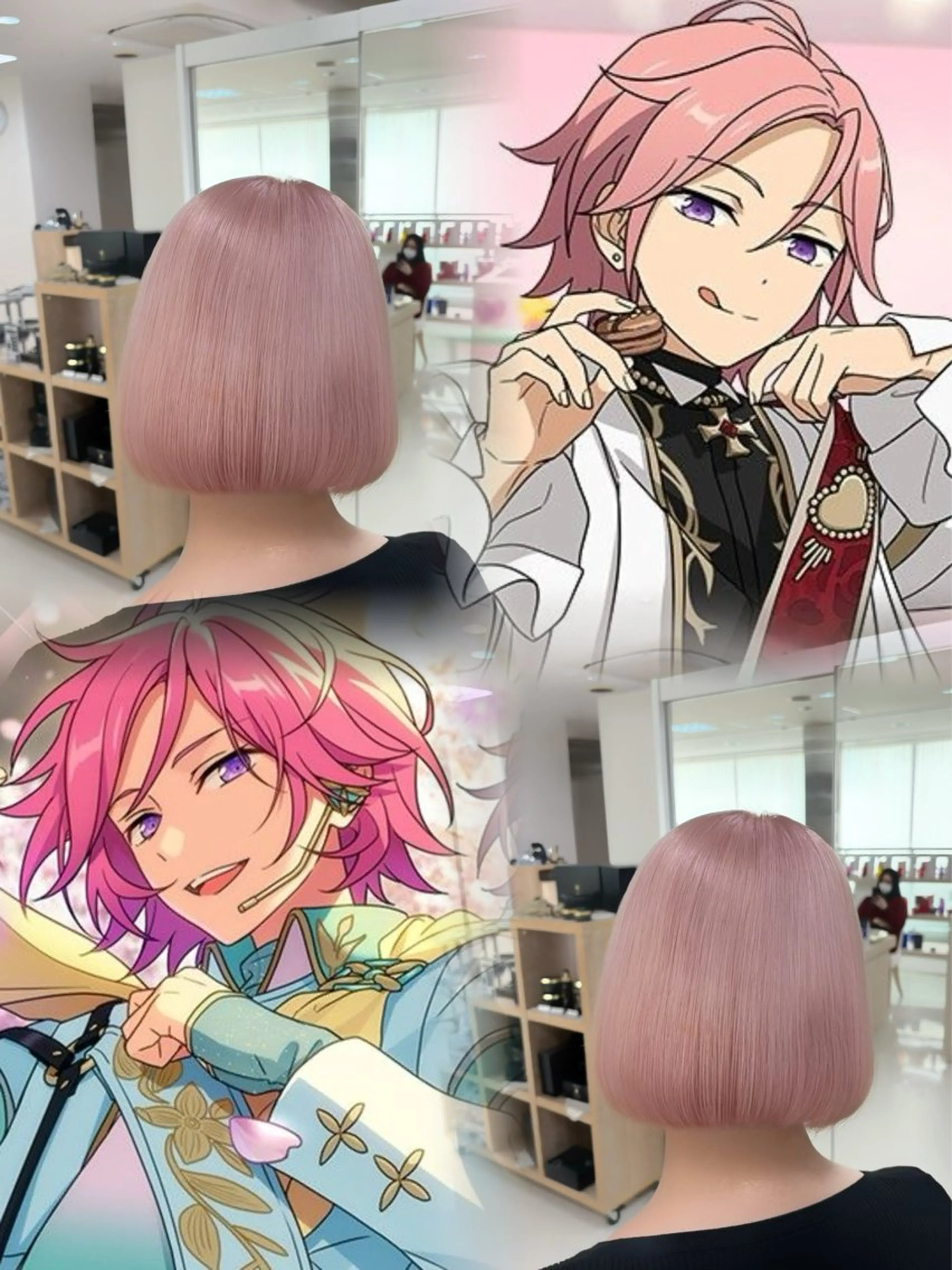 ショート カラー カット ヘアカラー 推し活/韓国/ブリー チカラーminamiのヘアスタイル