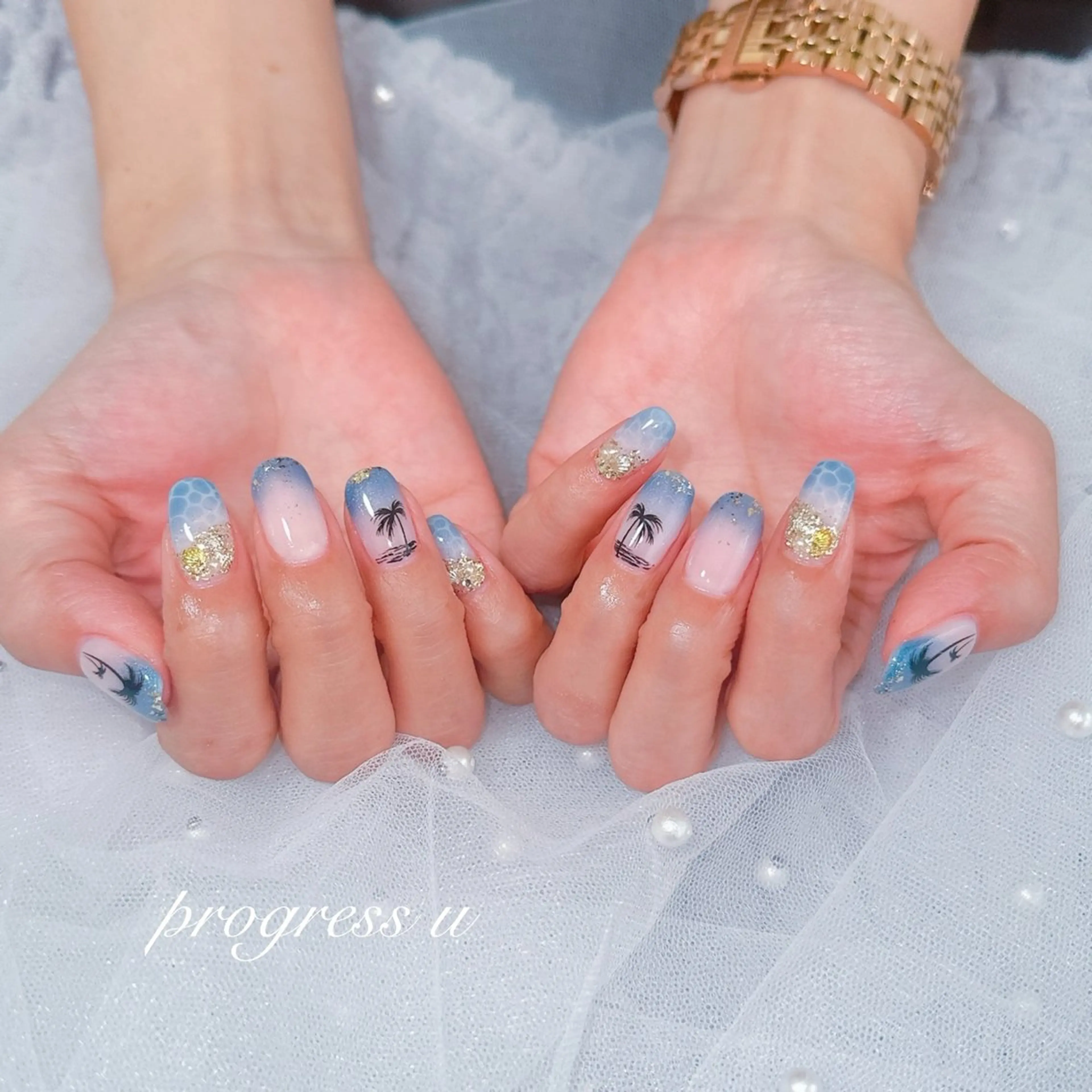 ネイル ハンドネイル ハンドケア progress uのネイルデザイン