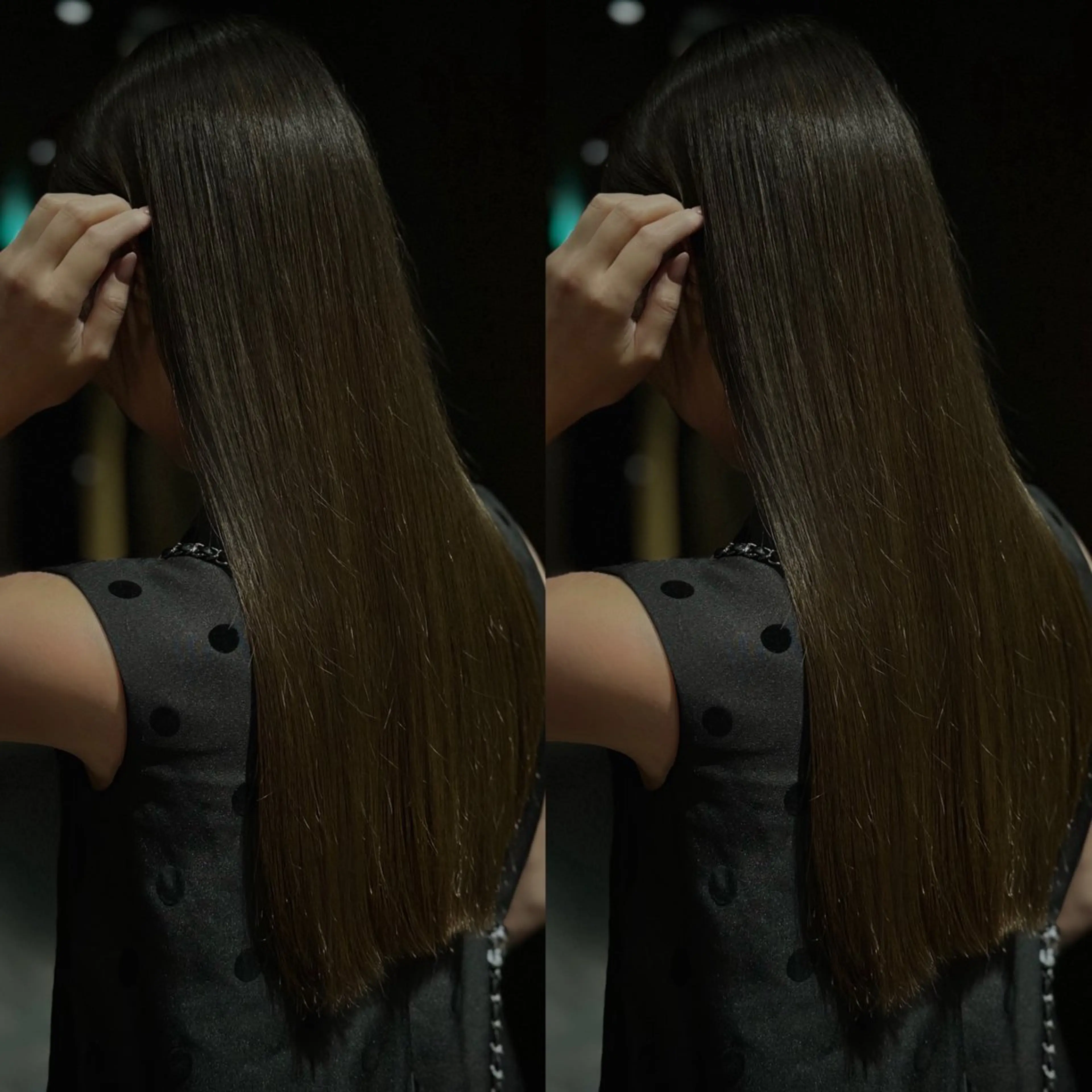 ロング ヘアカラー Rena  Taka hashi/髪質改善のヘアスタイル