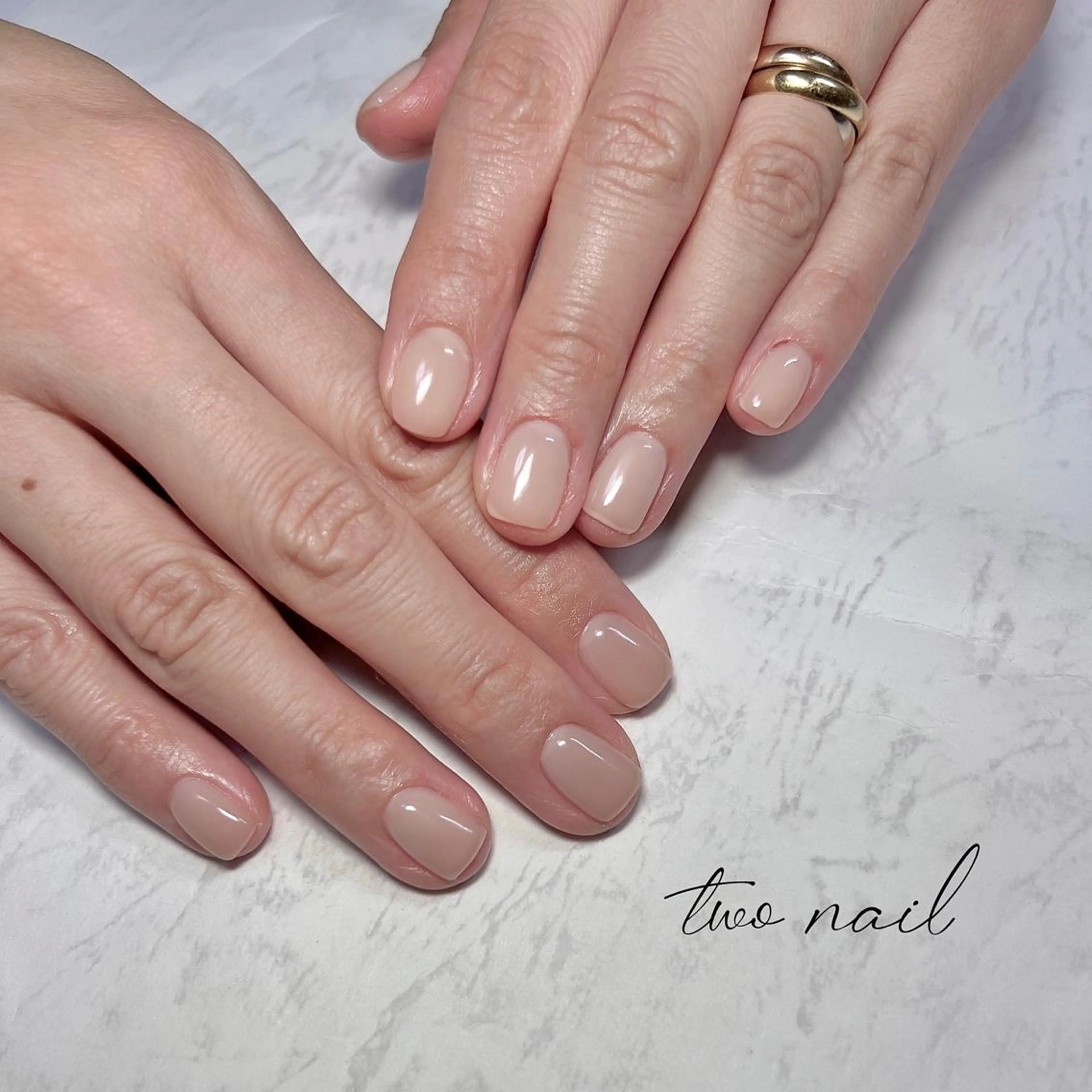 ネイル アートネイル フットネイル ハート ニュアンスネイル ホワイト ハンドネイル two nailのネイルデザイン