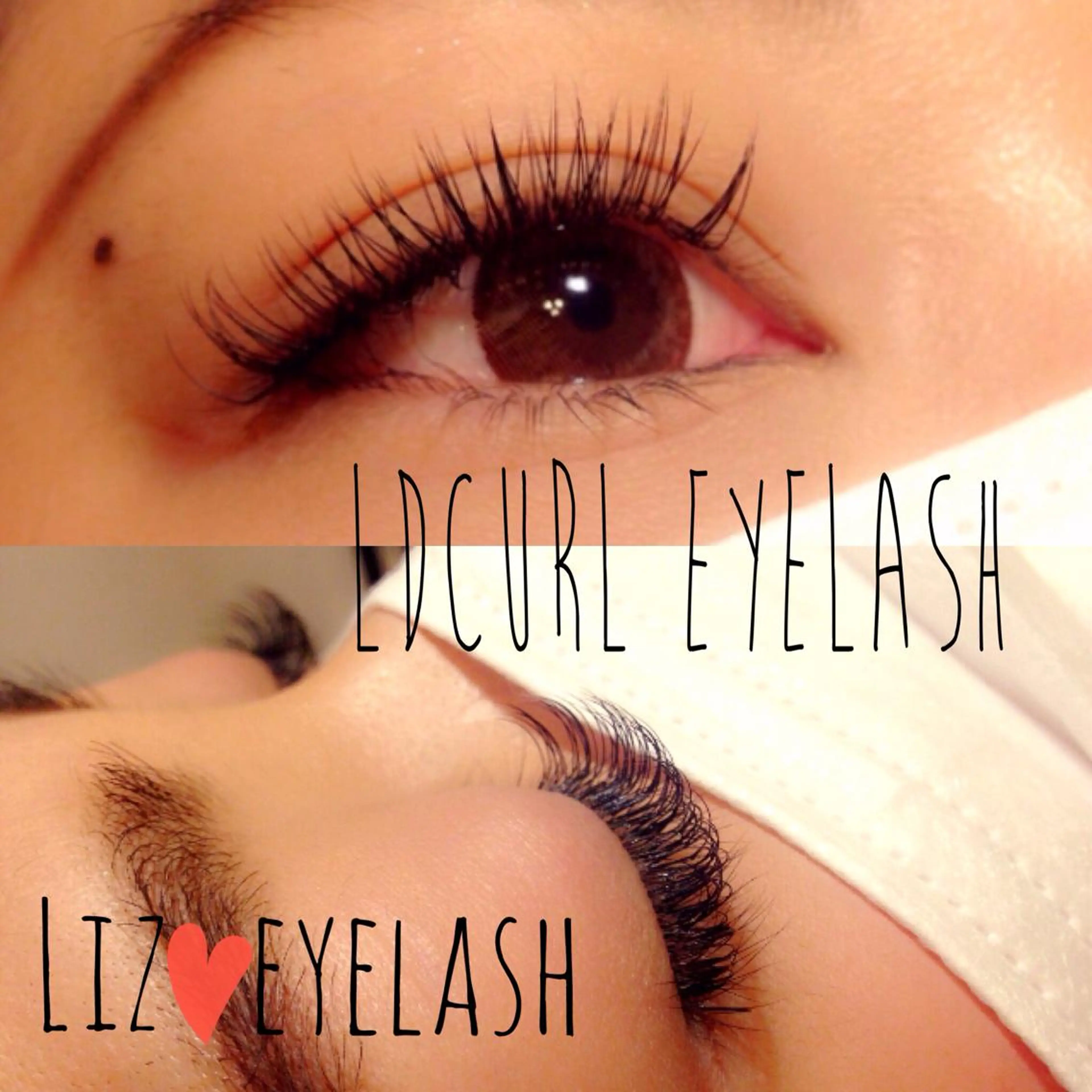 マツエク・マツパ Lカール 一重×まつ毛パーマ マツエク nashira -ナシラ- 恵比寿のマツエク・マツパデザイン