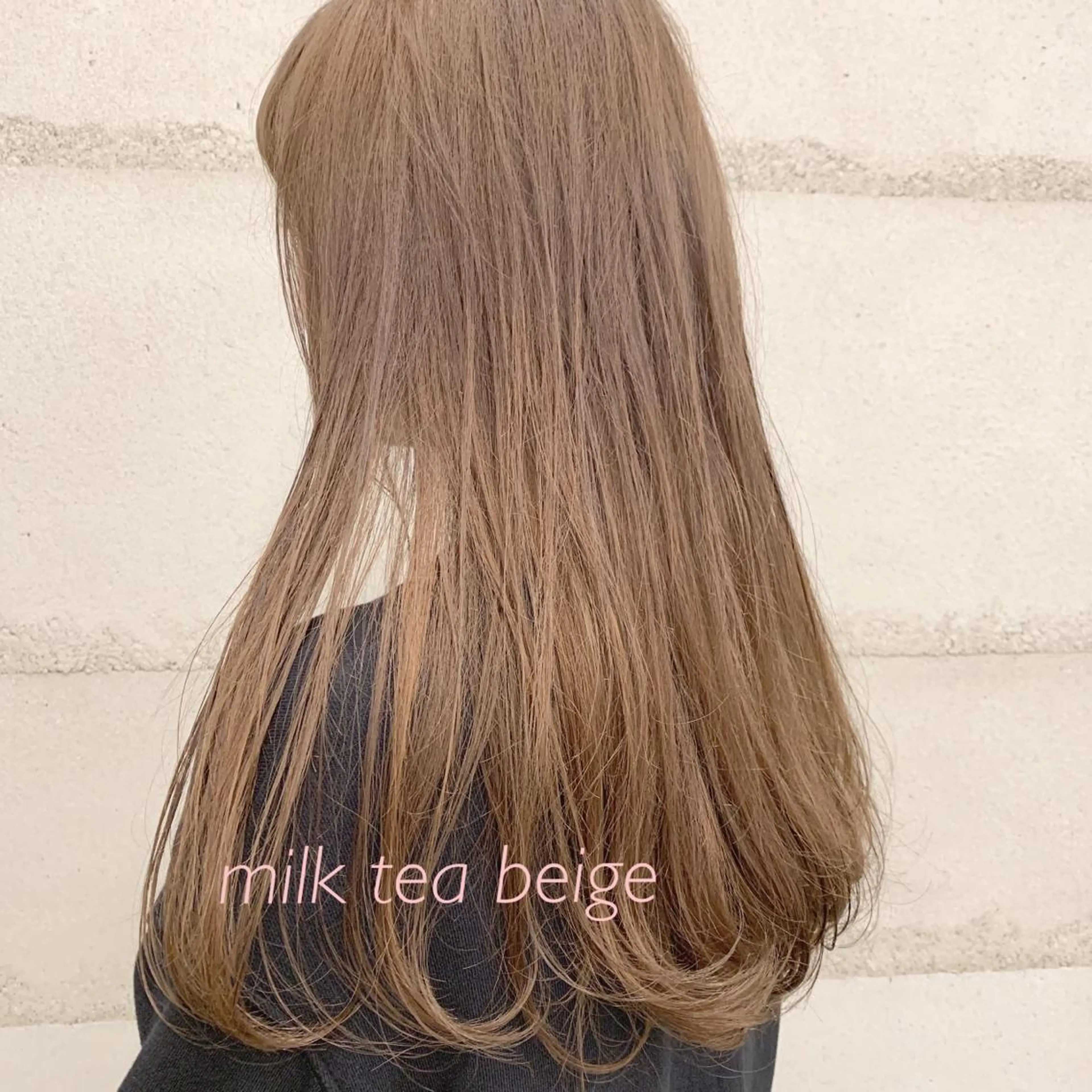 カラー 透明感/オリーブ/ グレージュ/YUKAのヘアスタイル