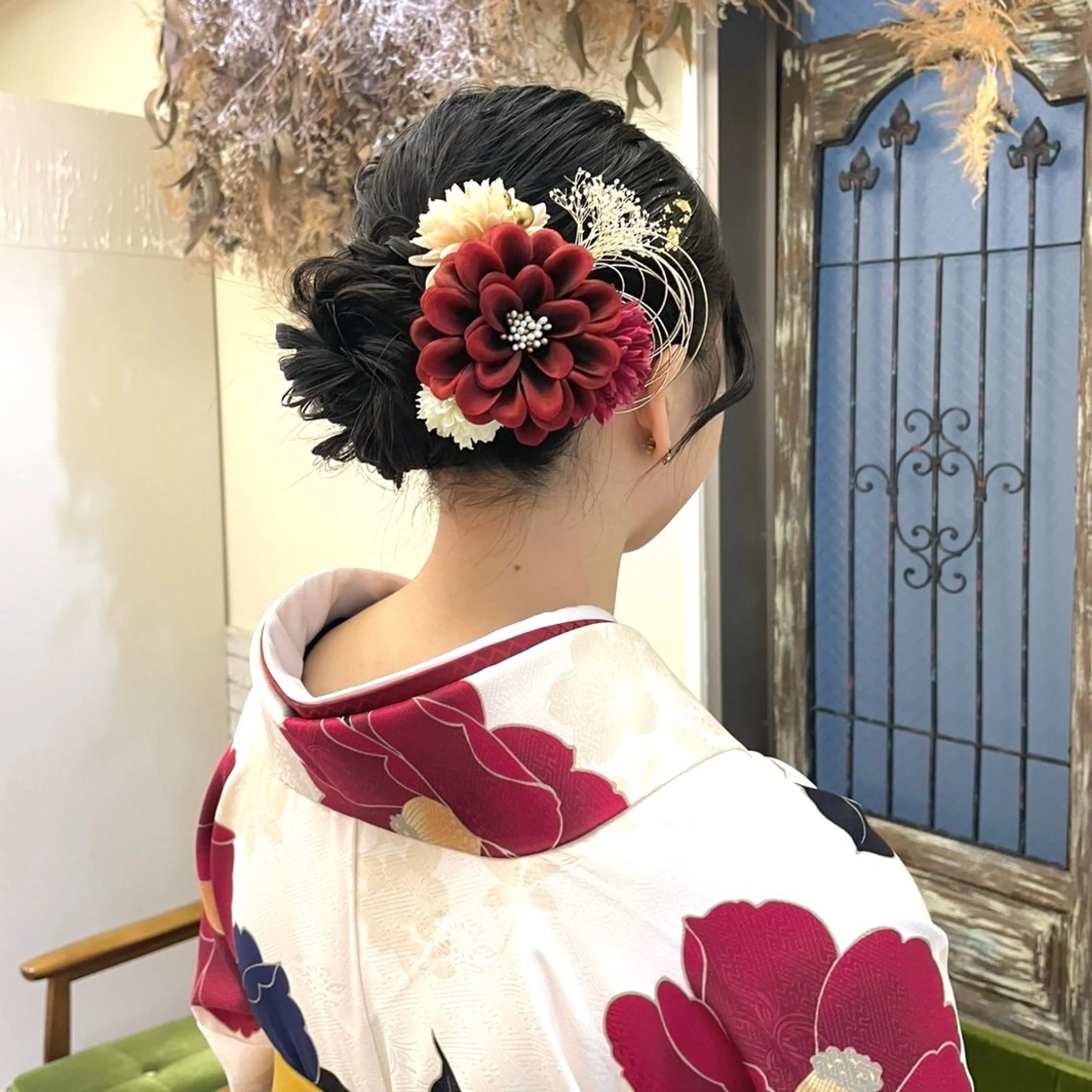 ヘアアレンジ 着付け 美奈 🫧のヘアスタイル