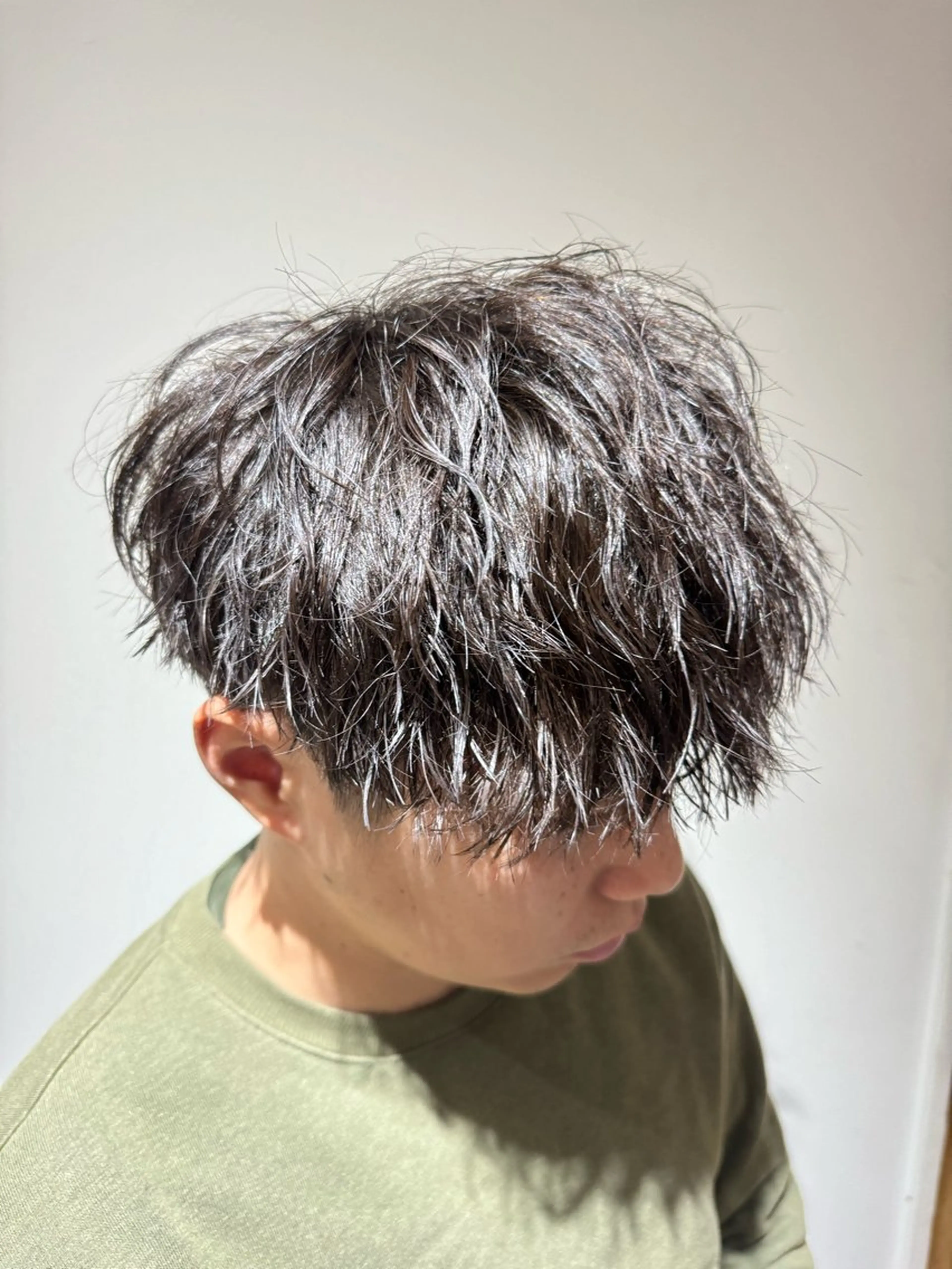 【メンズ】ミニモ限定💇🏻カット＋ツイストスパイラルパーマ✂️🌀（21時​〜​）の写真