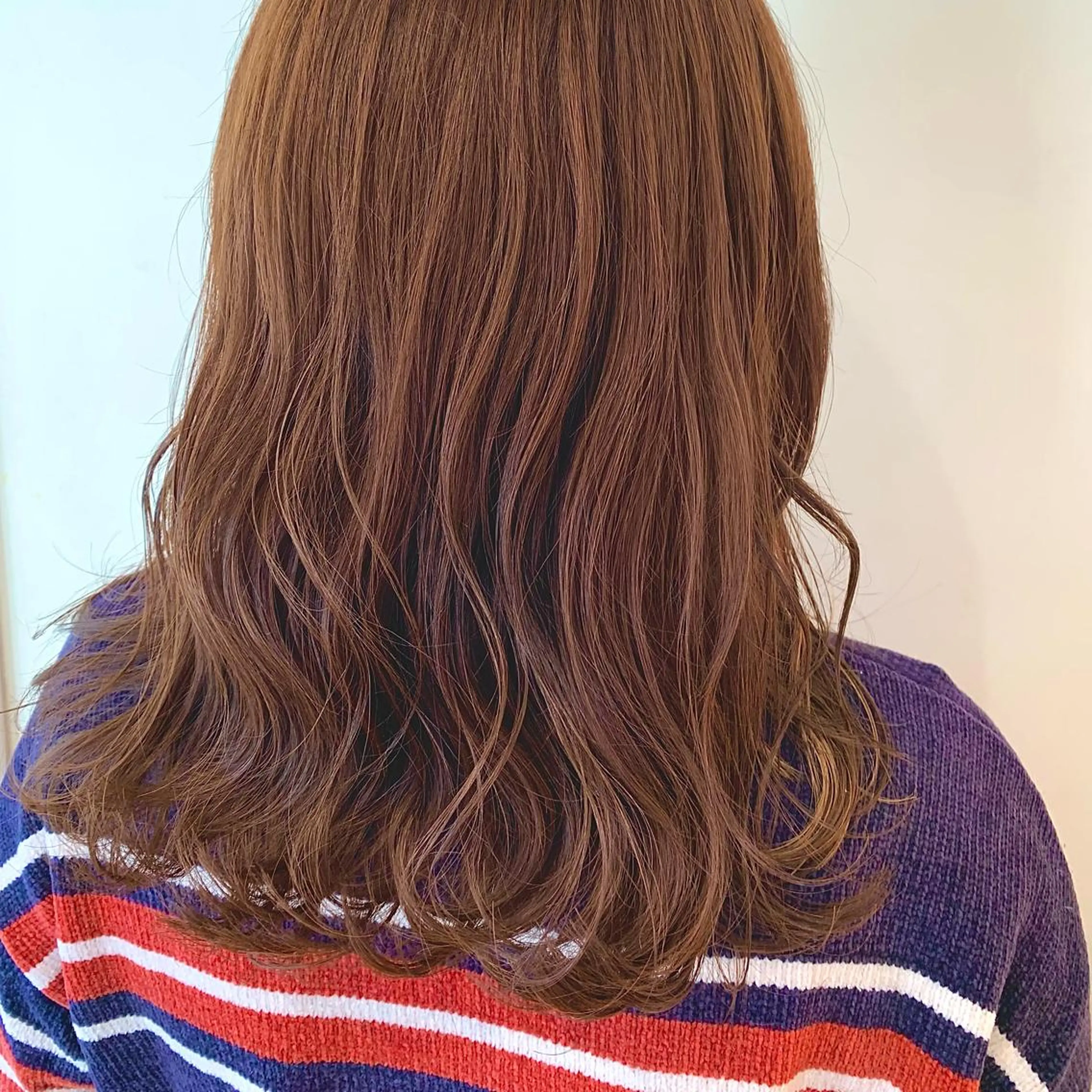 ミディアム ヘアカラー トリートメント 森山 佳小里/カラー /似合わせカットのヘアスタイル