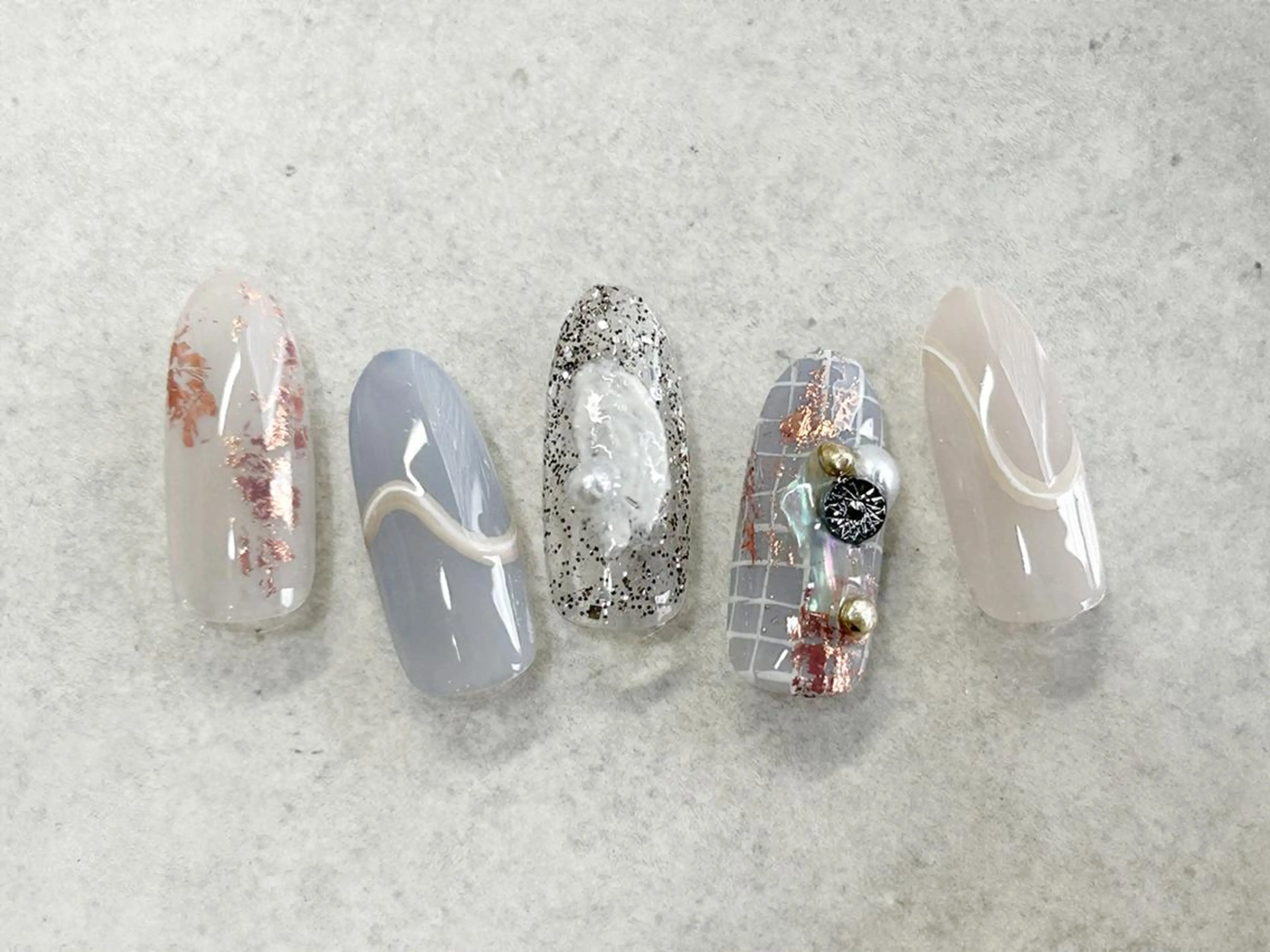 ネイル ハンドネイル orbe 芳長のネイルデザイン