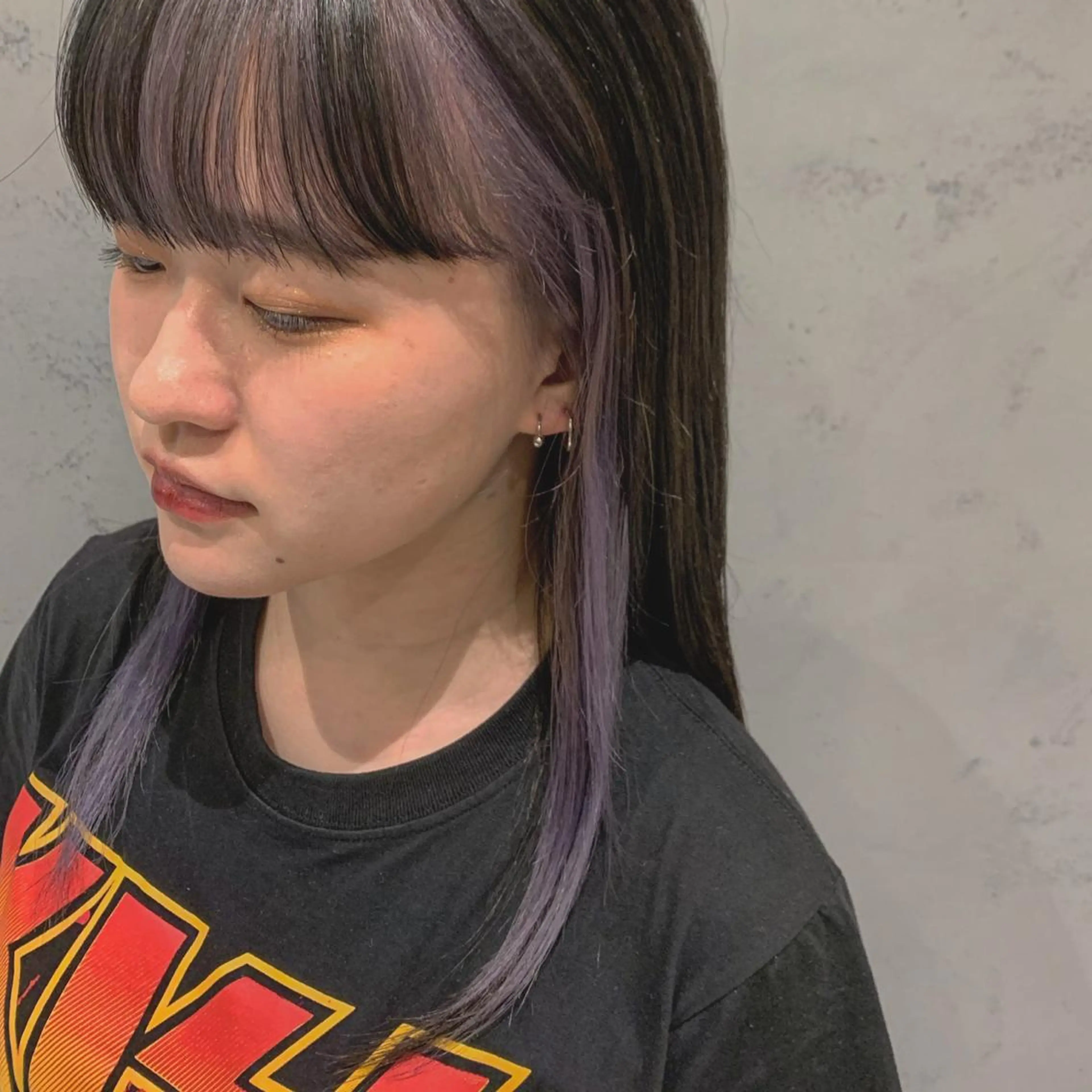 ロング 🐰ྀིあやの ハイトーン🧁ྀིのヘアスタイル