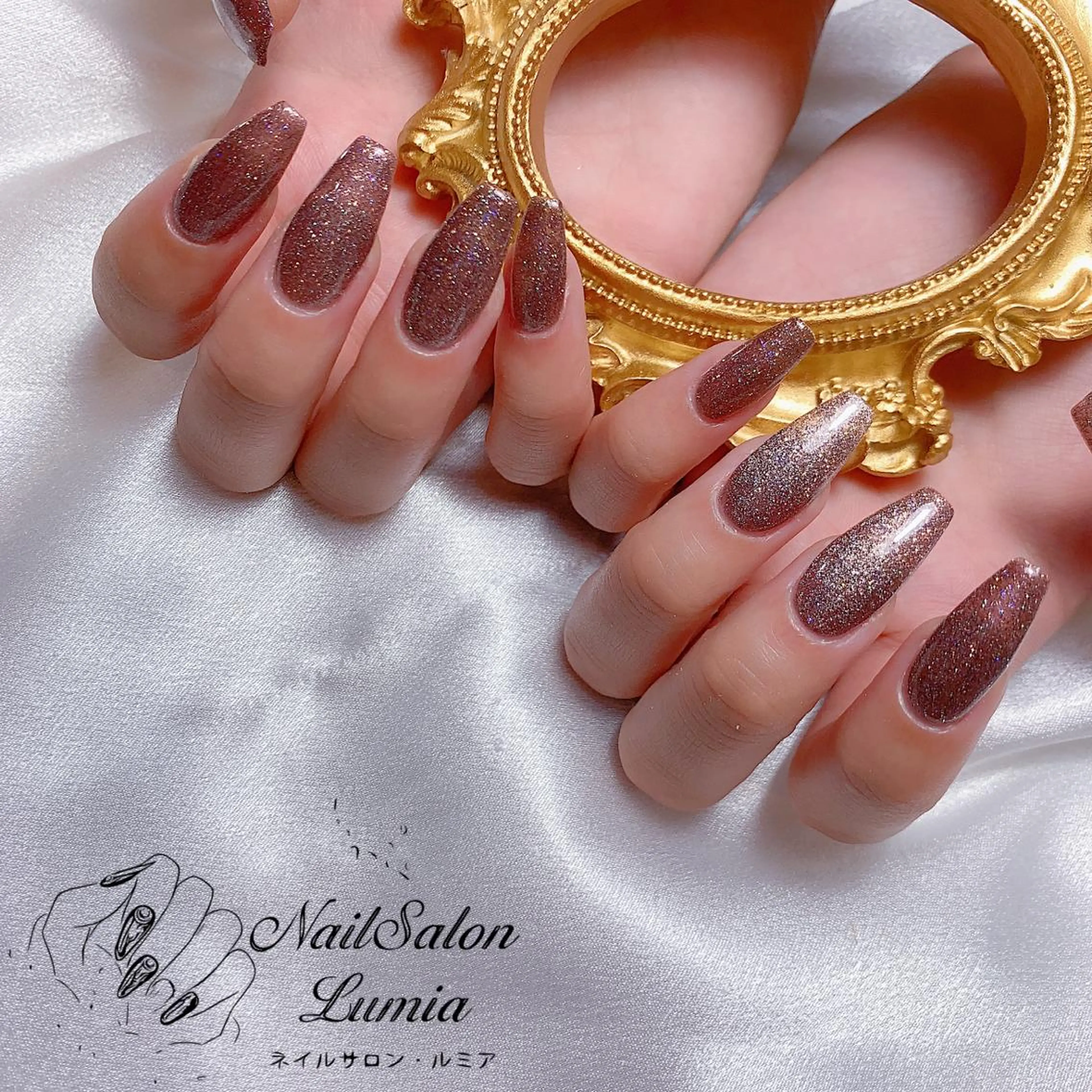 ネイル ハンドネイル ネイルサロン ルミア Lumia 店長のネイルデザイン