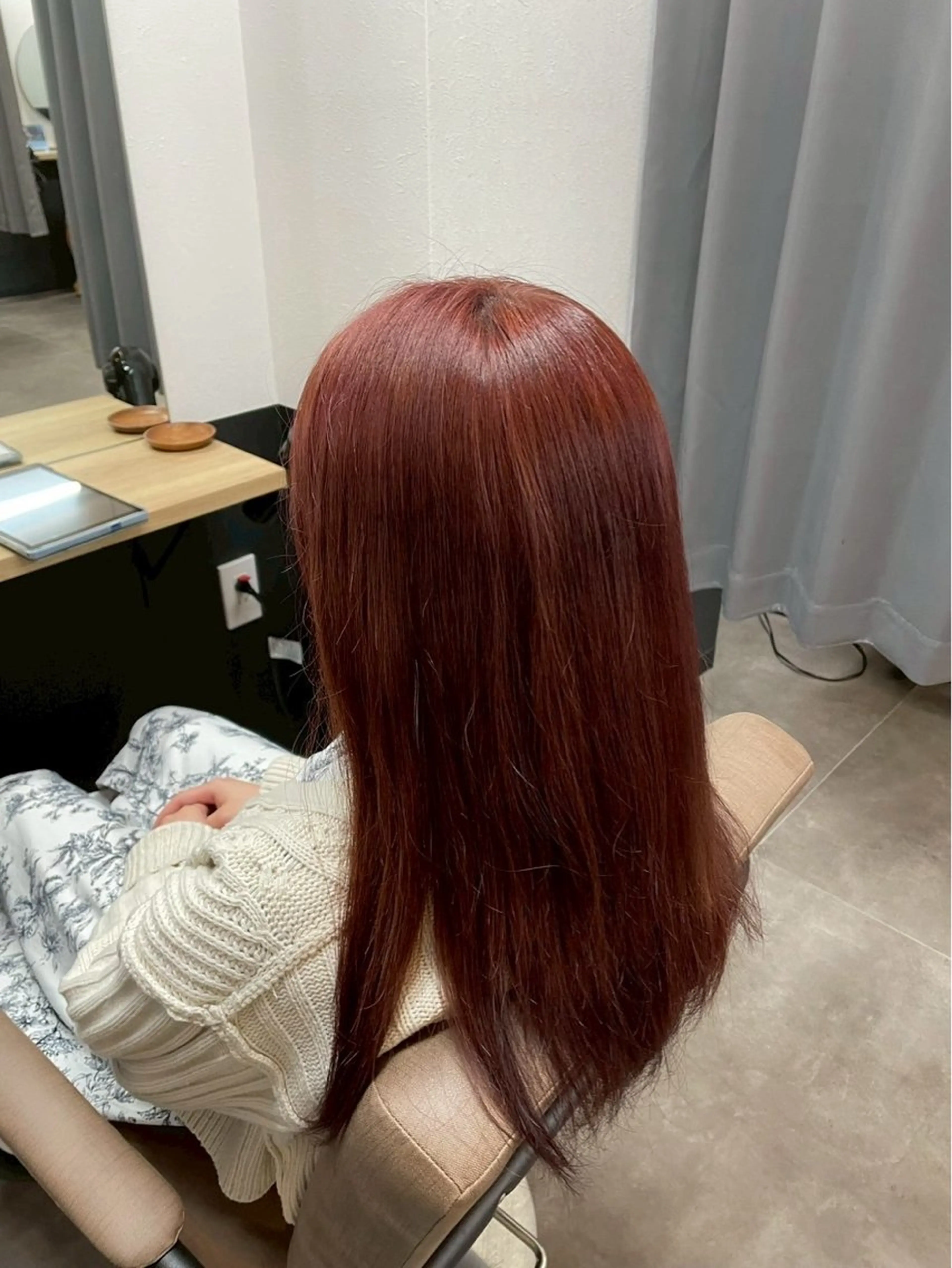 ロング カラー TELAHAIR 篠原翔哉のヘアスタイル