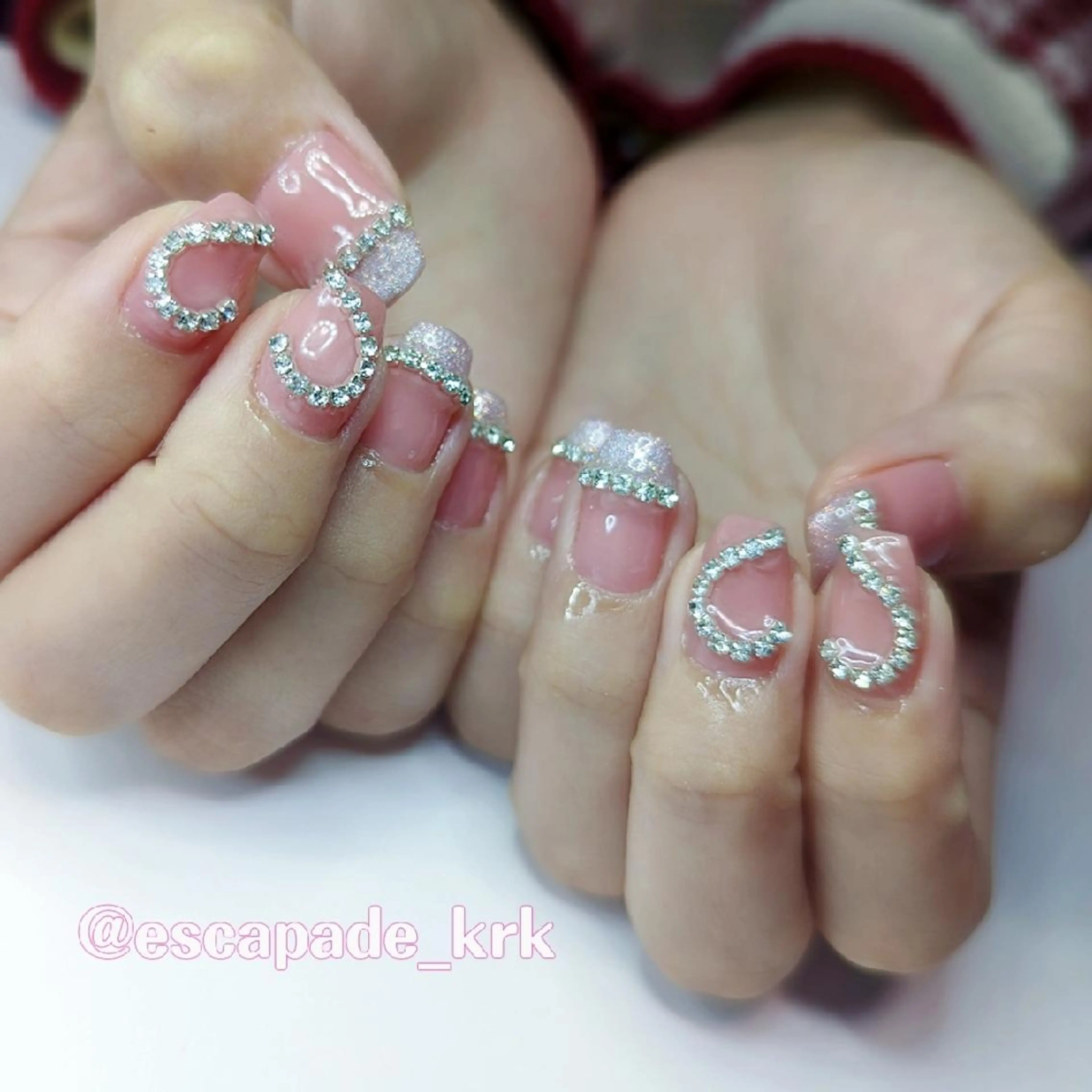 ショート ネイル ハンドネイル クロキ 。のネイルデザイン