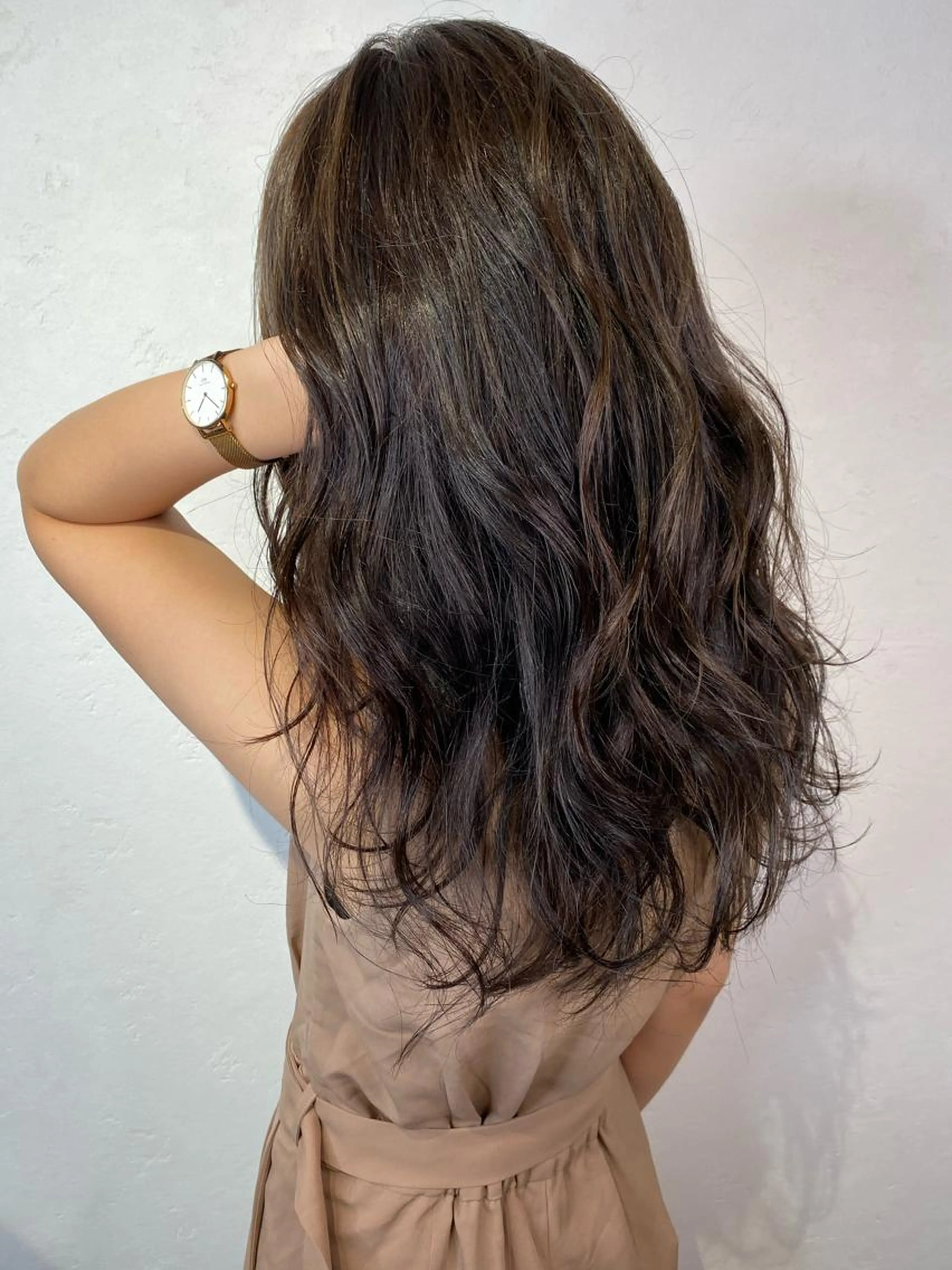 カット+デジキュア低温デジタルパーマ+トリートメントの写真