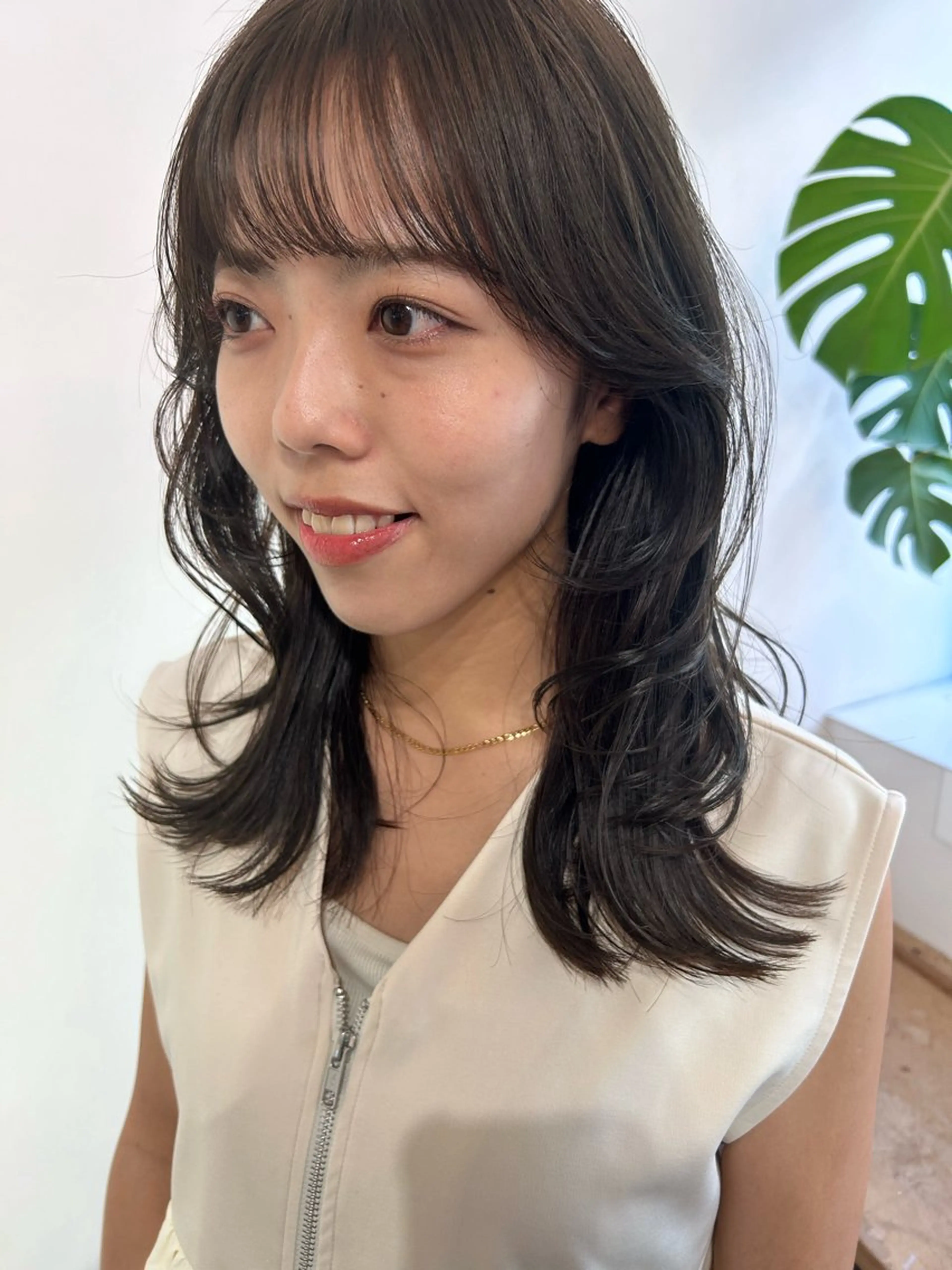 ロング カット ヘアカラー トリートメント 似合わせヘア/透明感 カラー/ Rioのヘアスタイル