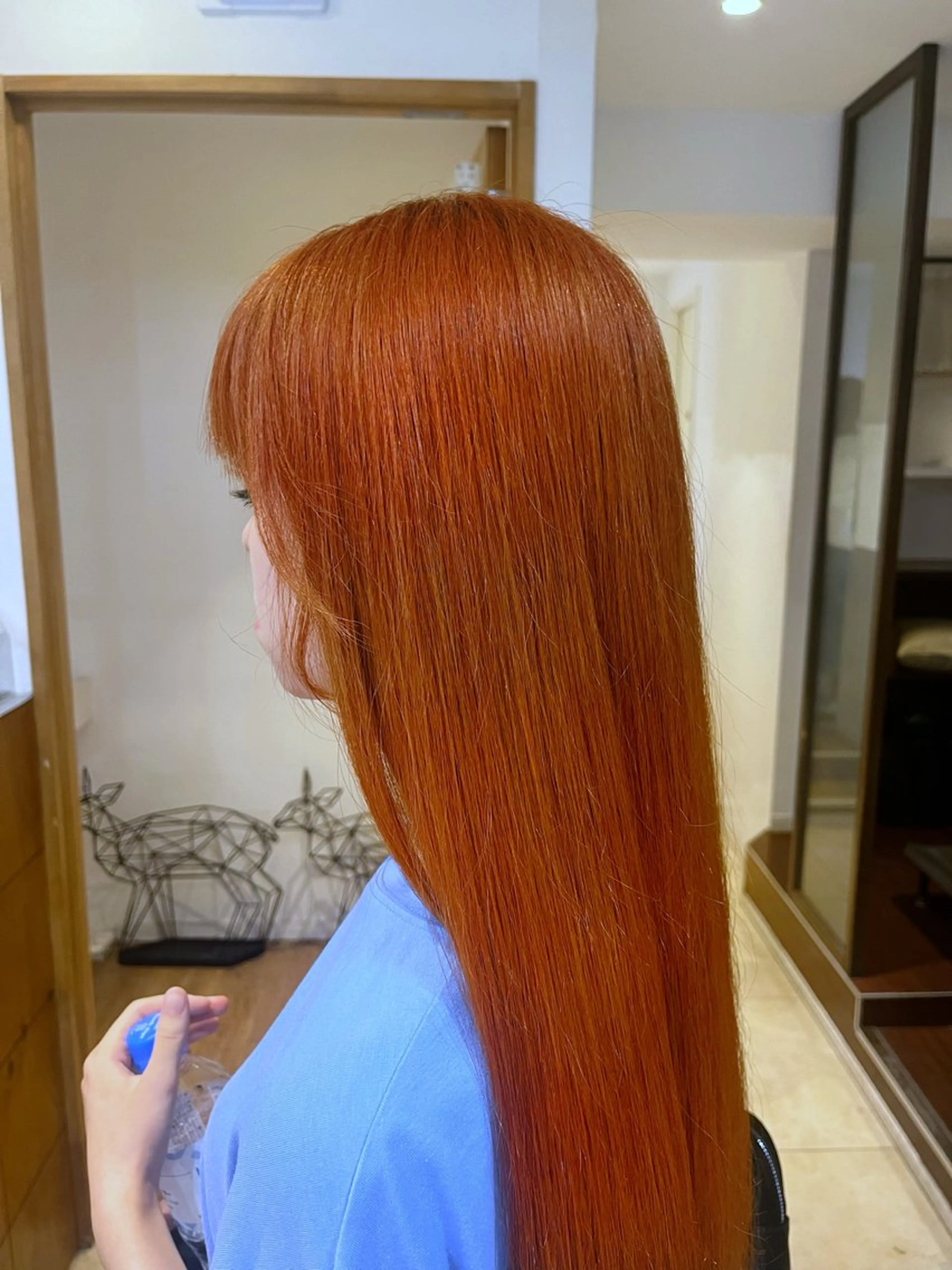 ロング カラー 奥山 沙季(大井町)のヘアスタイル