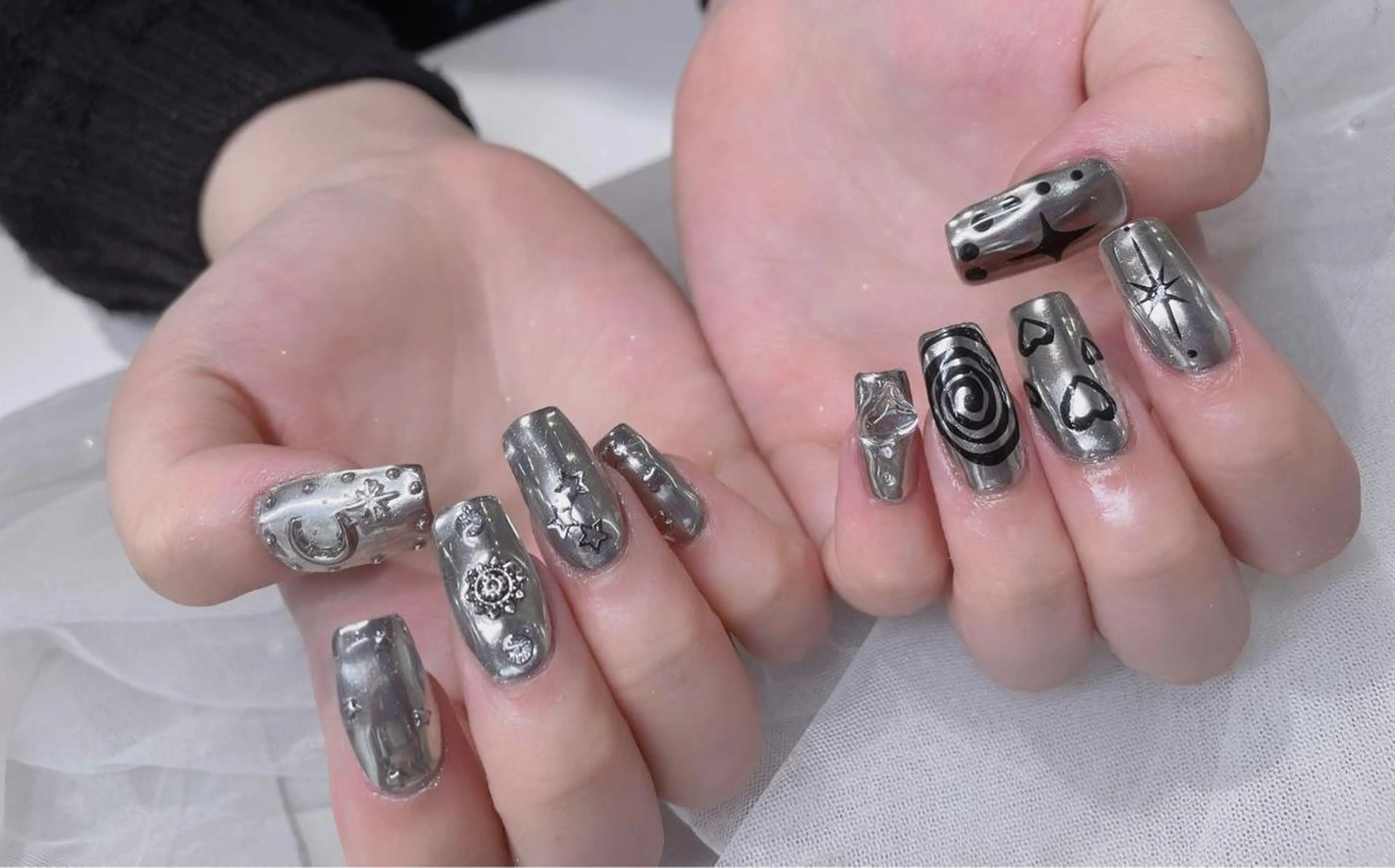 ネイル 長さだし専門店 M2　rikaのネイルデザイン