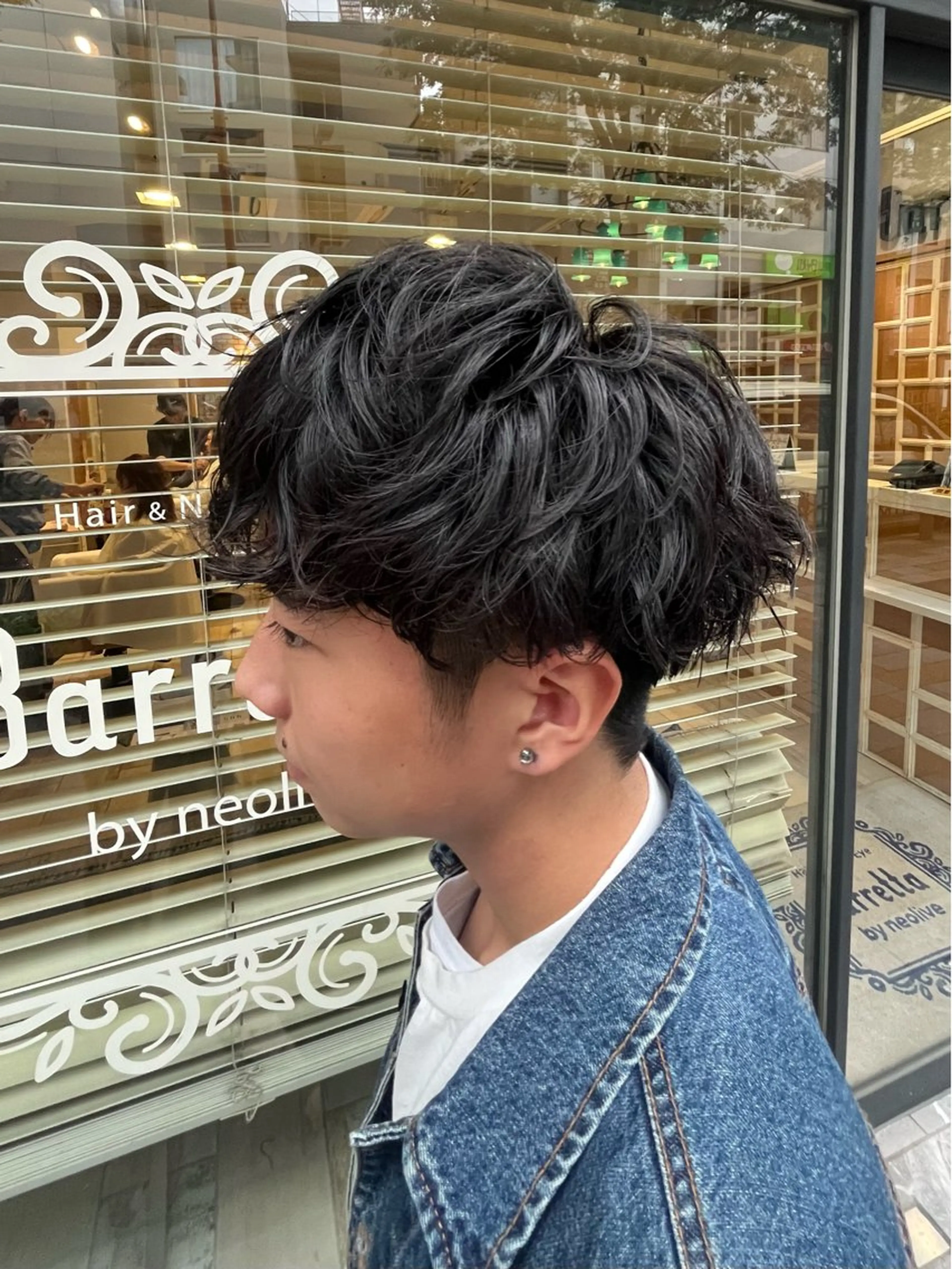 ショート パーマ メンズ カット パーマ ヤシロケンタ メンズ特化のヘアスタイル