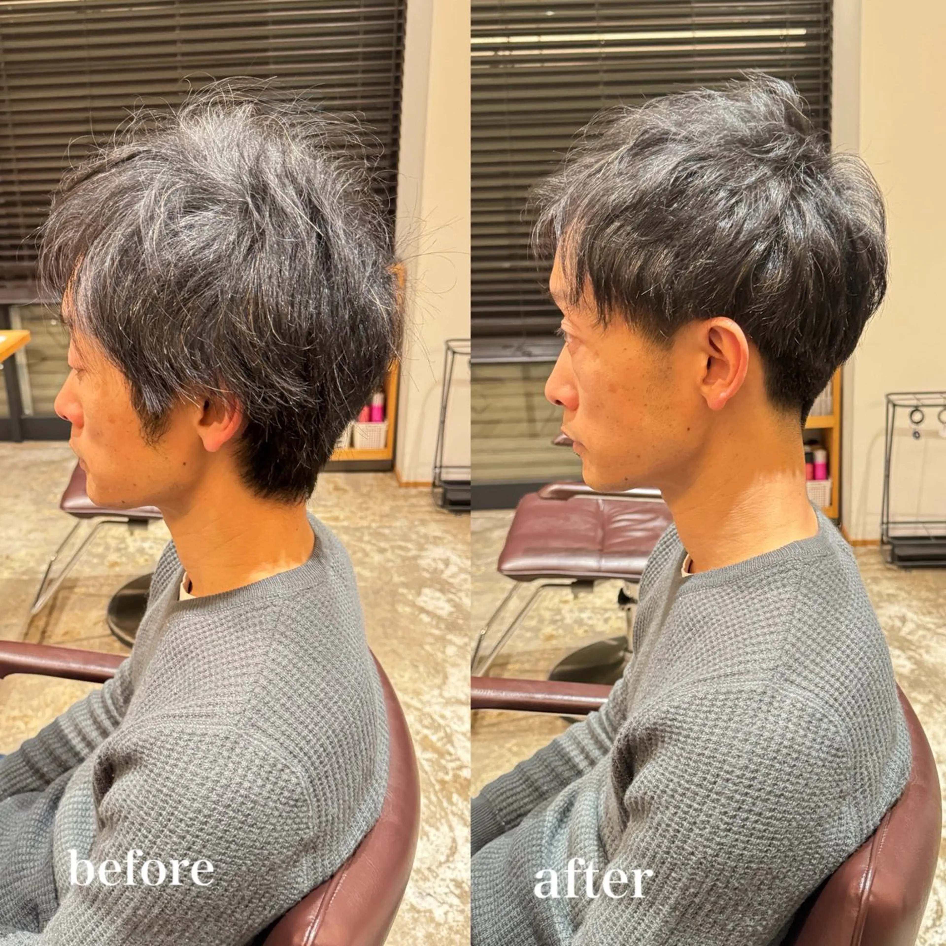 メンズ カット RINA 🦋🫧のヘアスタイル