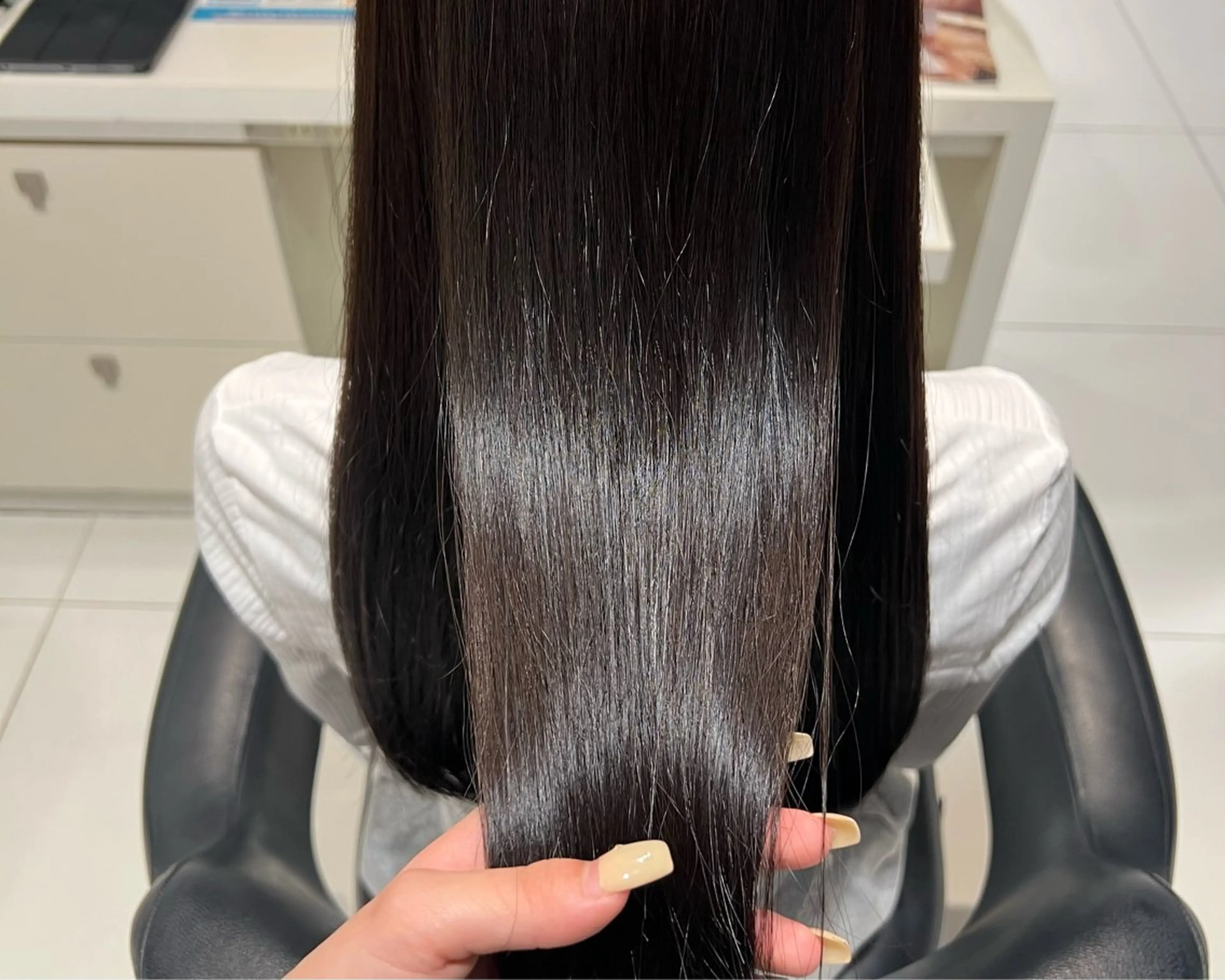 髪質改善ストレートの写真