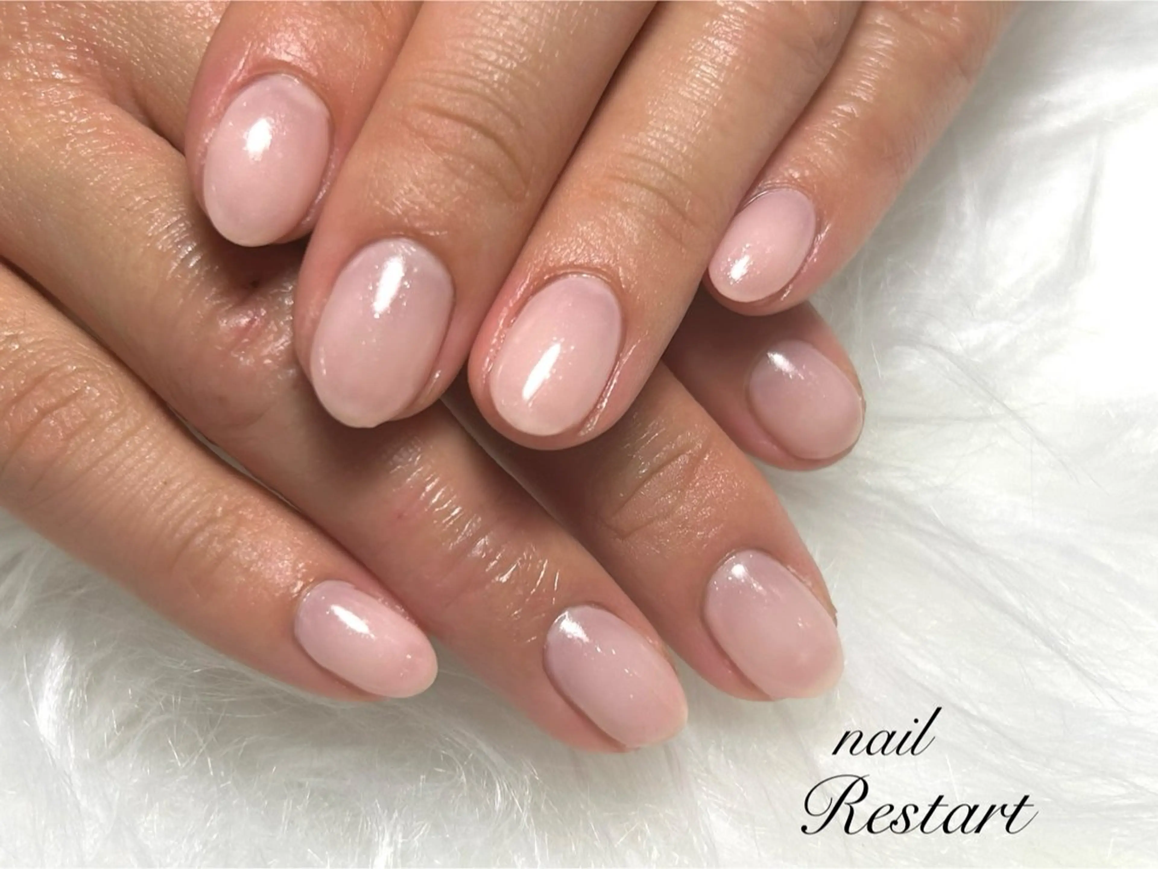 ショート ハンドネイル nail Restart所属・Restart YURIのネイルデザイン