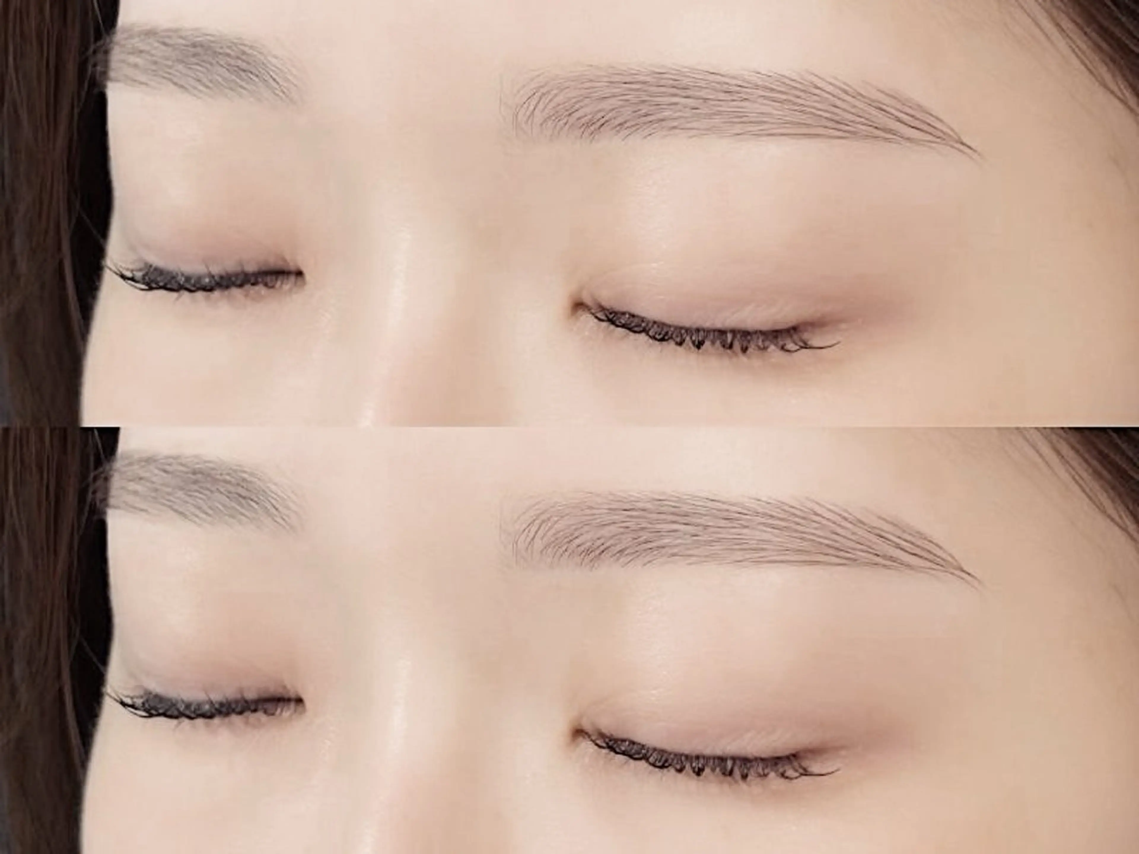 朝のメイクが短時間に🎀🪄 【無料】 アイブロウモデル🌷の写真